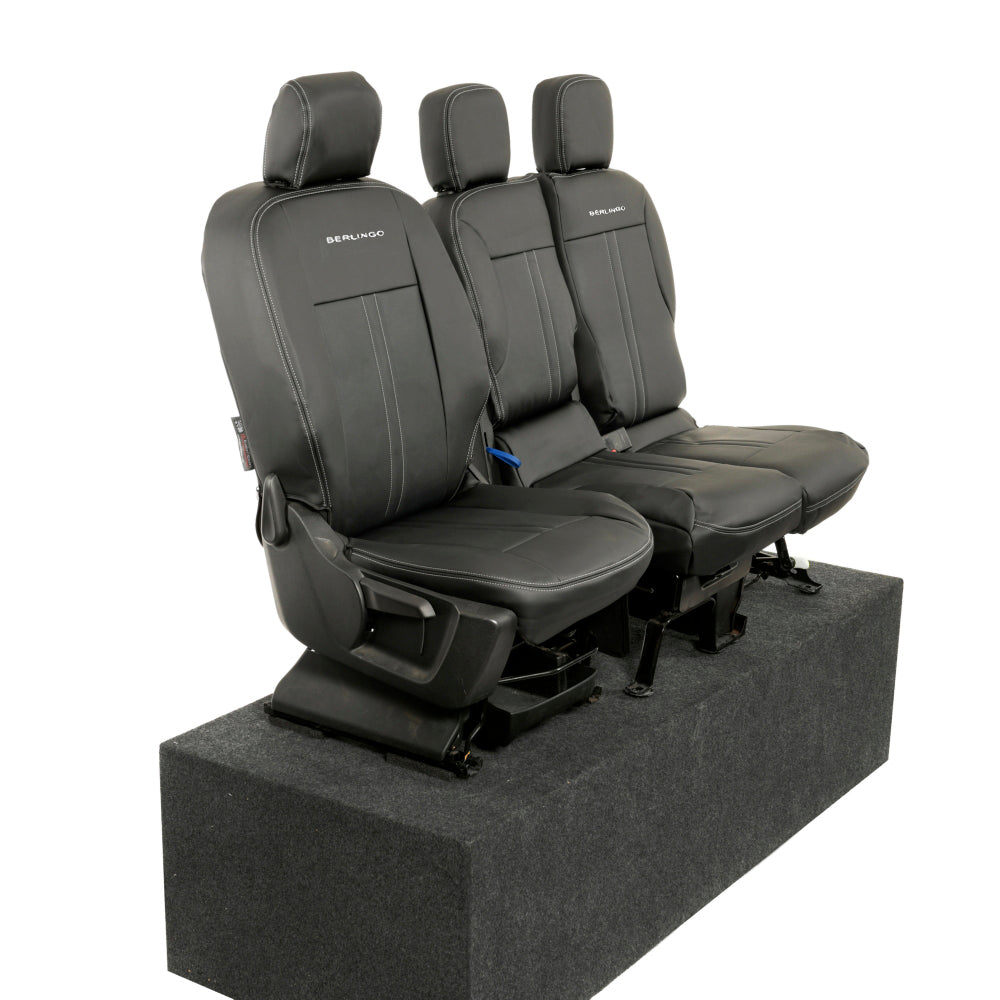 Peugeot Partner Tailored Leatherette Seat Covers 2008+