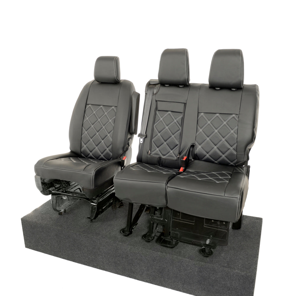 Vauxhall Vivaro Tailored Leatherette Seat Covers 2014+