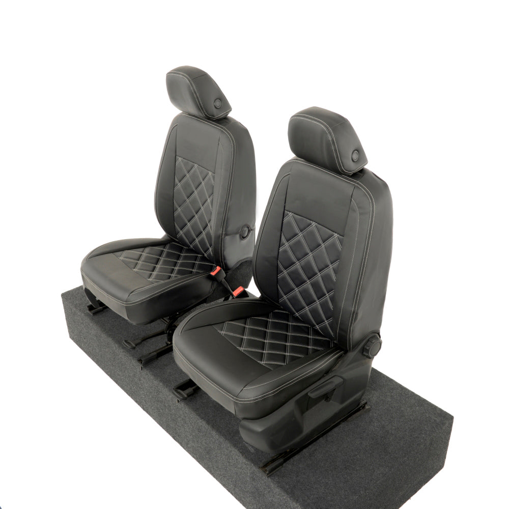 VW Caddy Tailored Leatherette Seat Covers 2004+