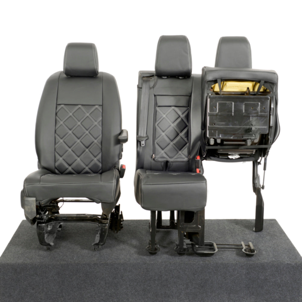 Vauxhall Vivaro Tailored Leatherette Seat Covers 2014+