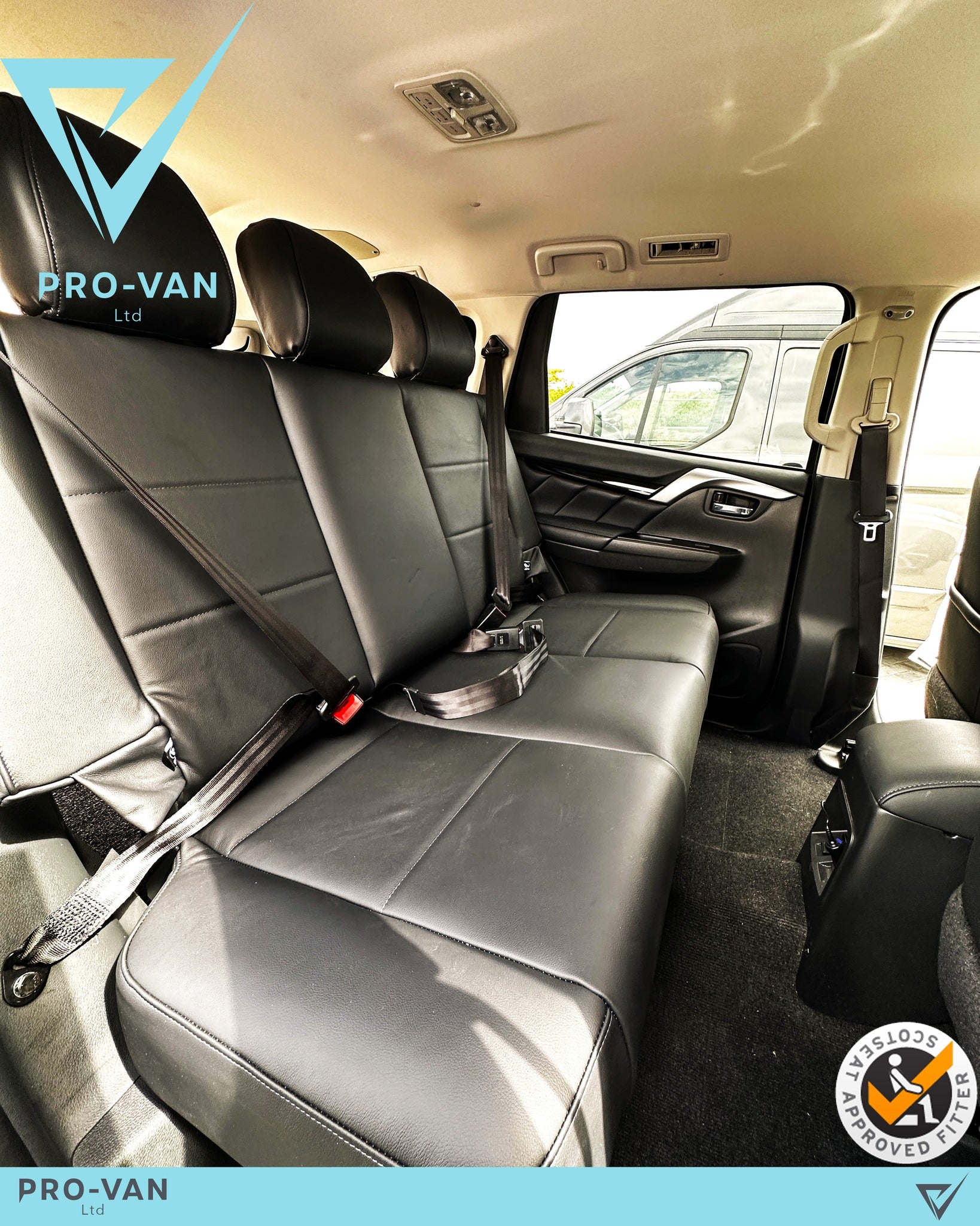 Mitsubishi Shogun Sport Commercial Rear Seat Conversion
