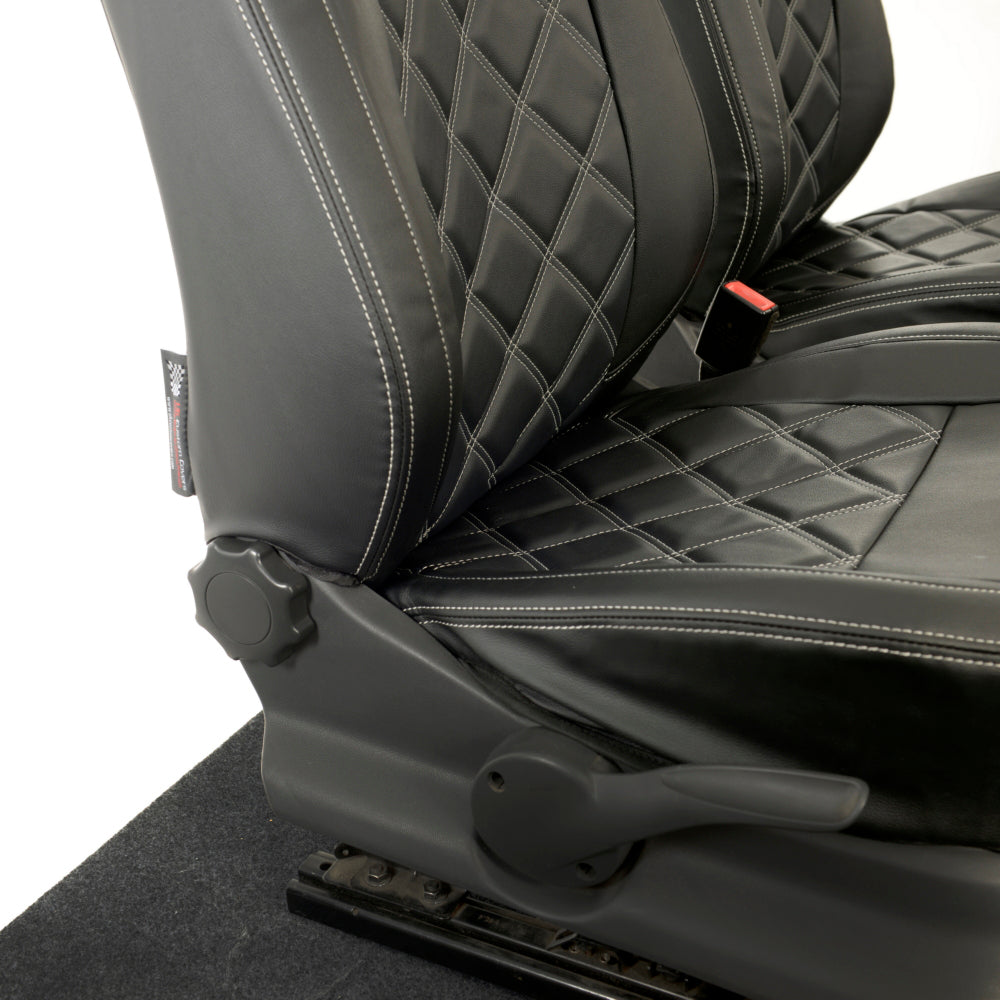 VW Caddy Tailored Leatherette Seat Covers 2004+