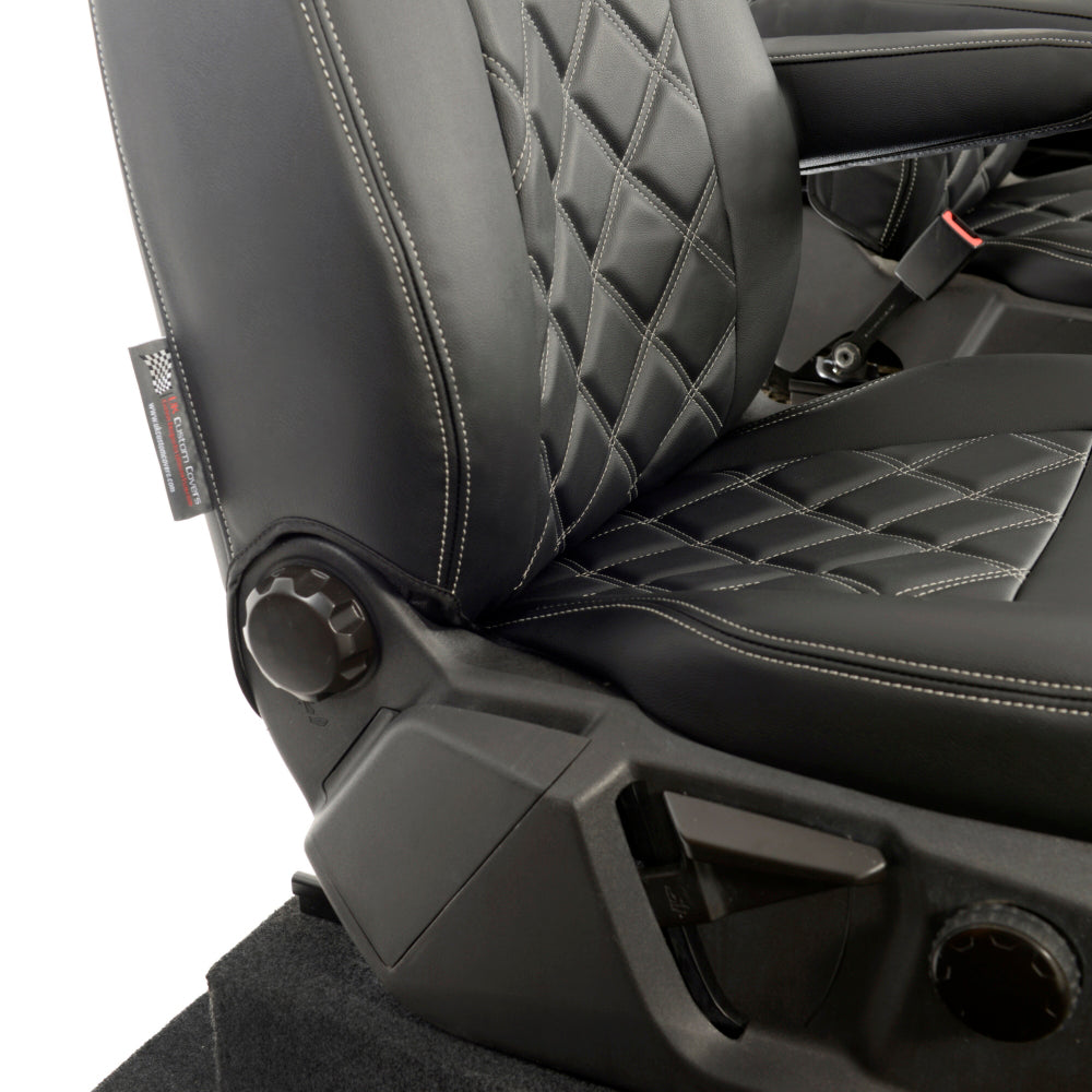Ford Transit Custom Tailored Leatherette Seat Covers (2013-2023)