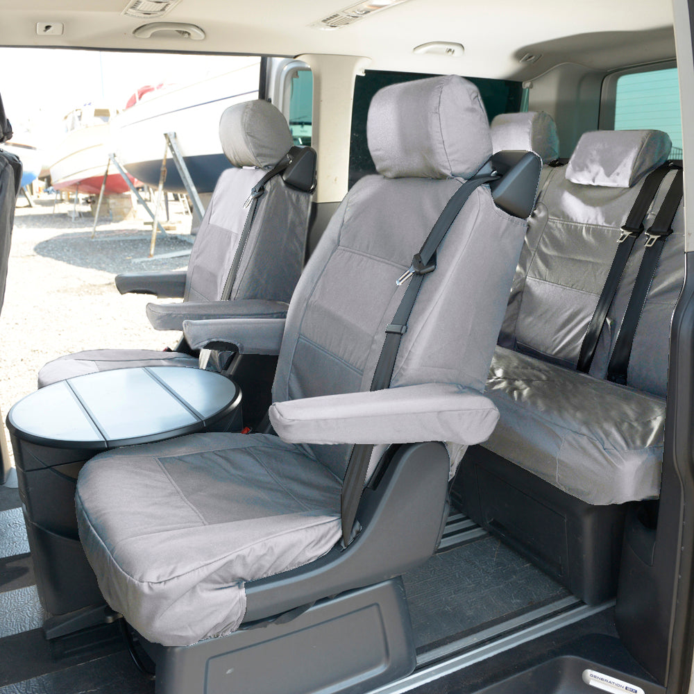 VW T6/T6.1 Caravelle Tailored Waterproof Seat Covers 2015+