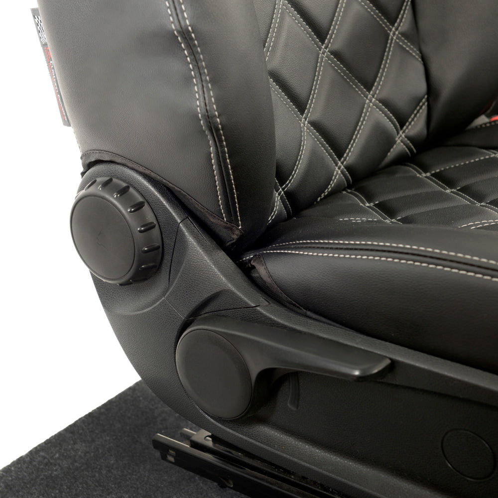 Mercedes Sprinter Van Tailored Leatherette Seat Covers 2006+
