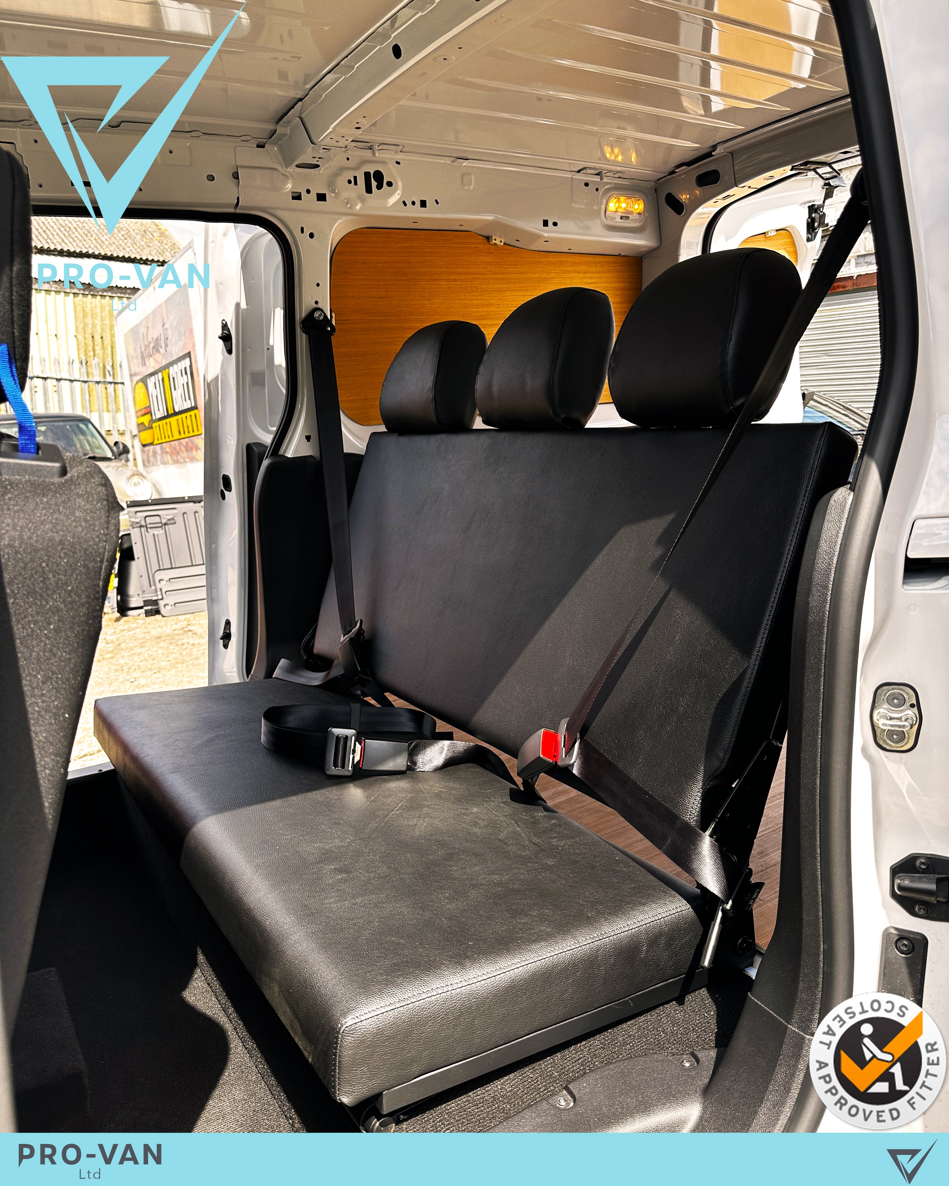 2019+ Berlingo/Combo/Partner Rear Seat Conversion Kit