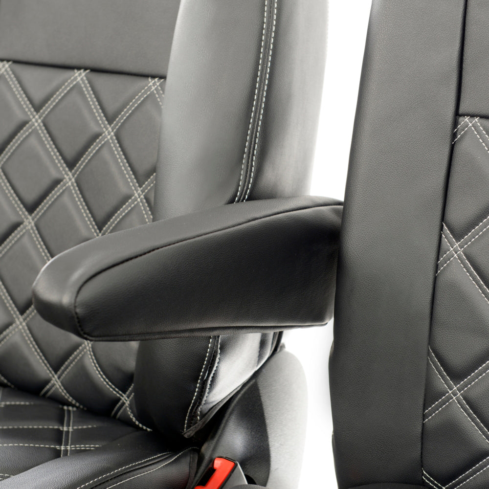 Mercedes Sprinter Van Tailored Leatherette Seat Covers 2006+