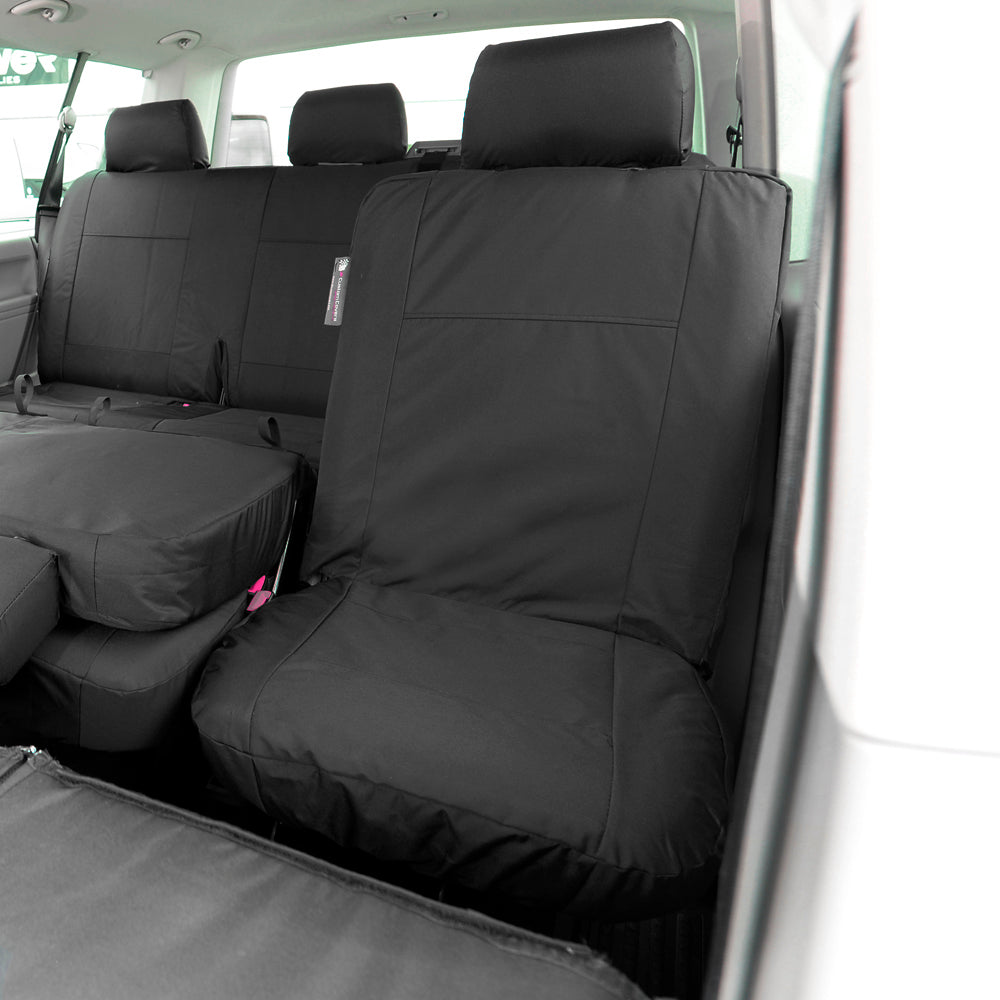 VW T6/T6.1 Shuttle Tailored Waterproof Seat Covers 2015+