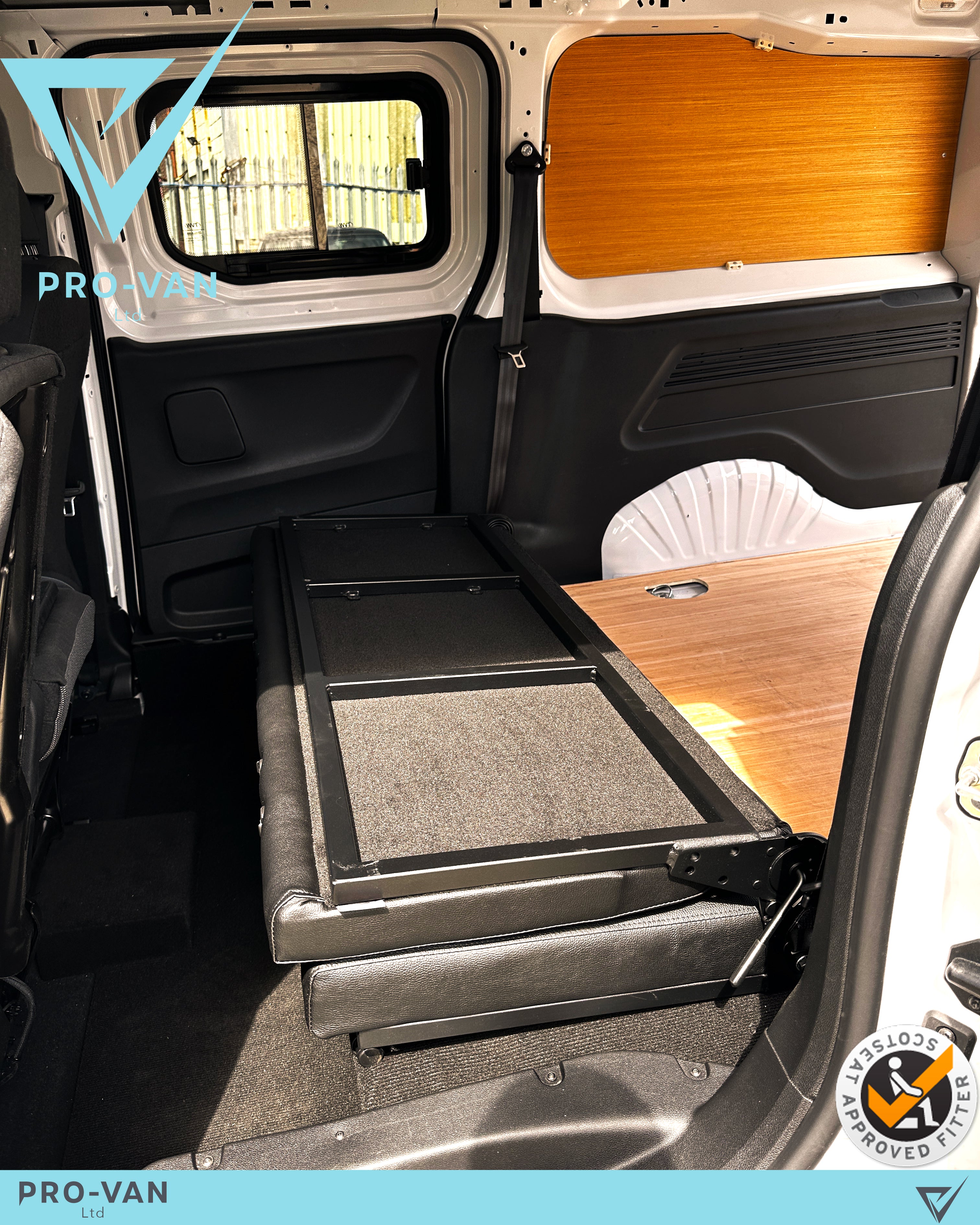 2019+ Berlingo/Combo/Partner Rear Seat Conversion Kit