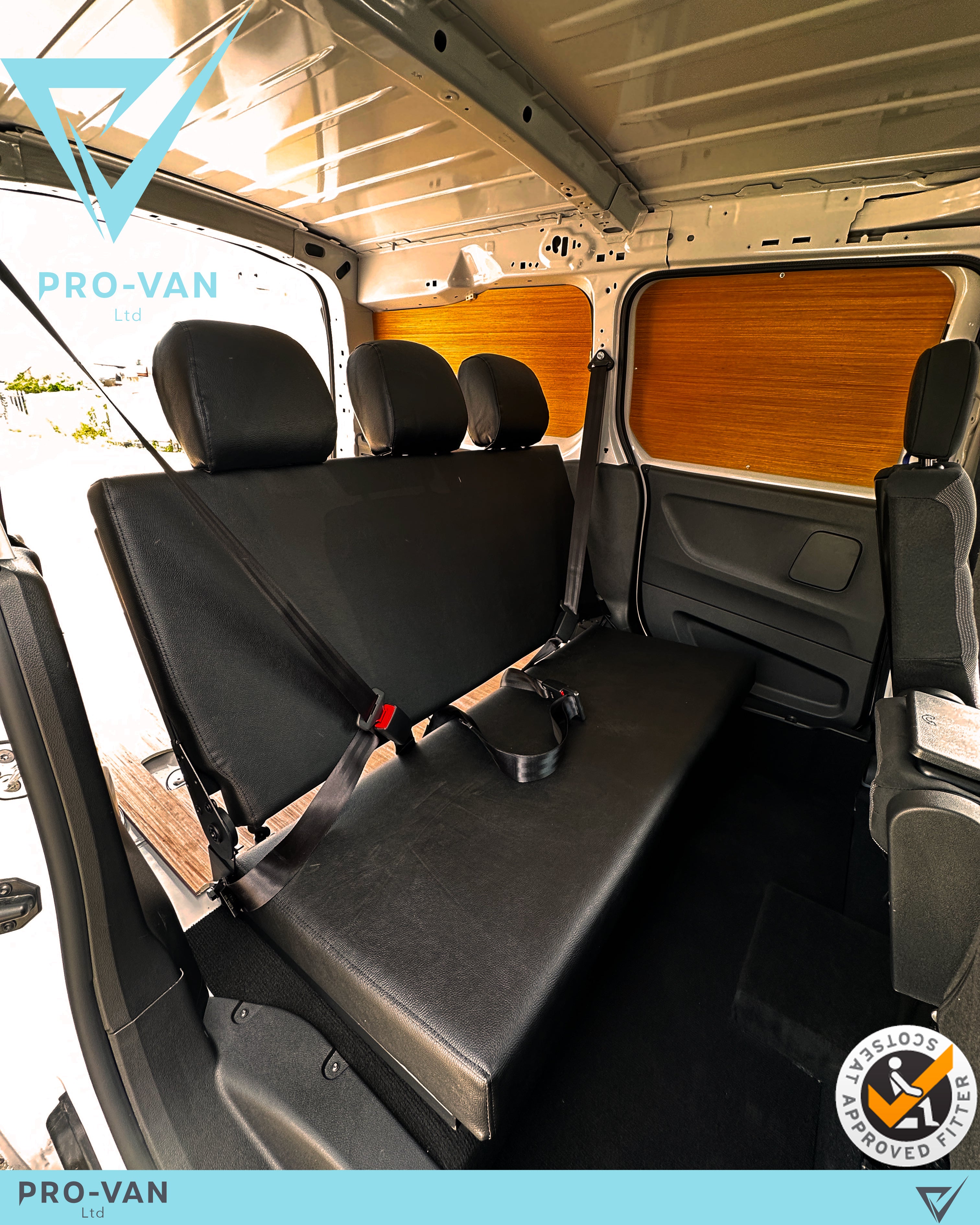2019+ Berlingo/Combo/Partner Rear Seat Conversion Kit