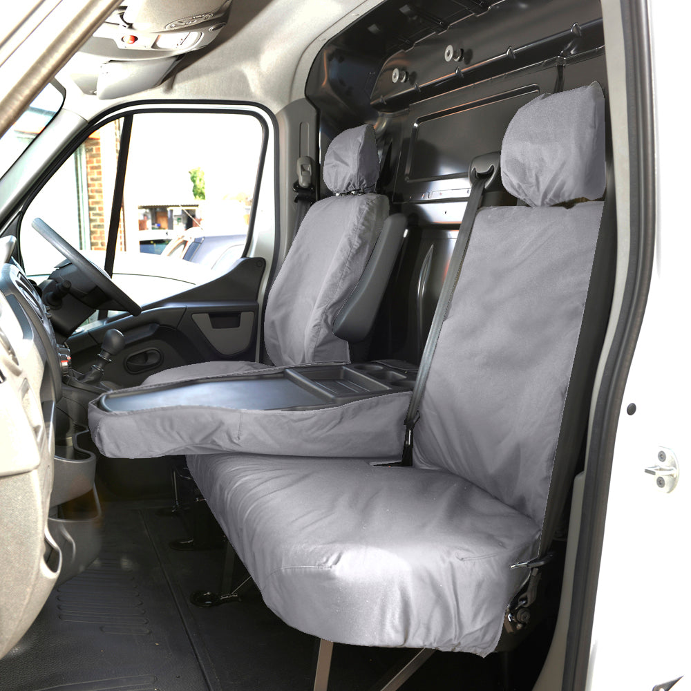 Renault Master ZE Tailored Waterproof Front Seat Covers 2018+