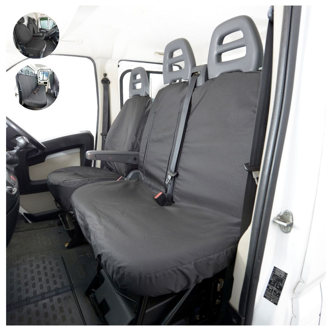 Peugeot Boxer Tailored Waterproof Seat Covers 2006+