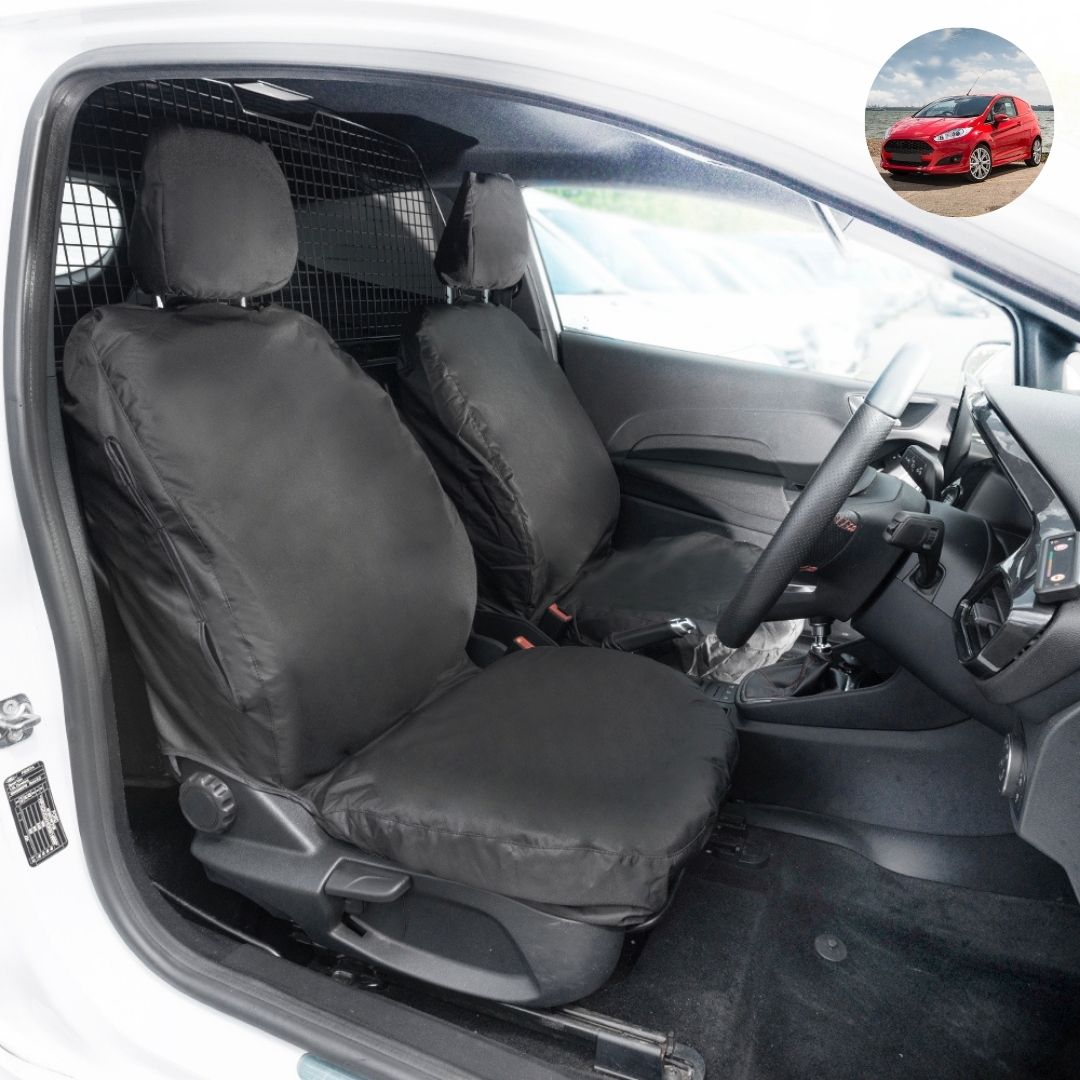 Ford Fiesta Van Tailored Waterproof Front Seat Covers 2018+