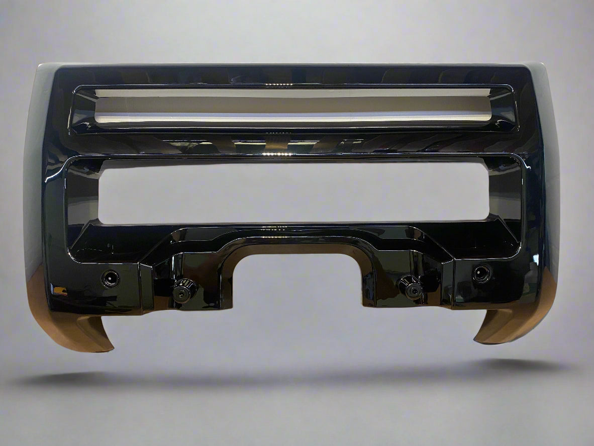 L663 Defender Gloss Black Front Bumper Bull Bars