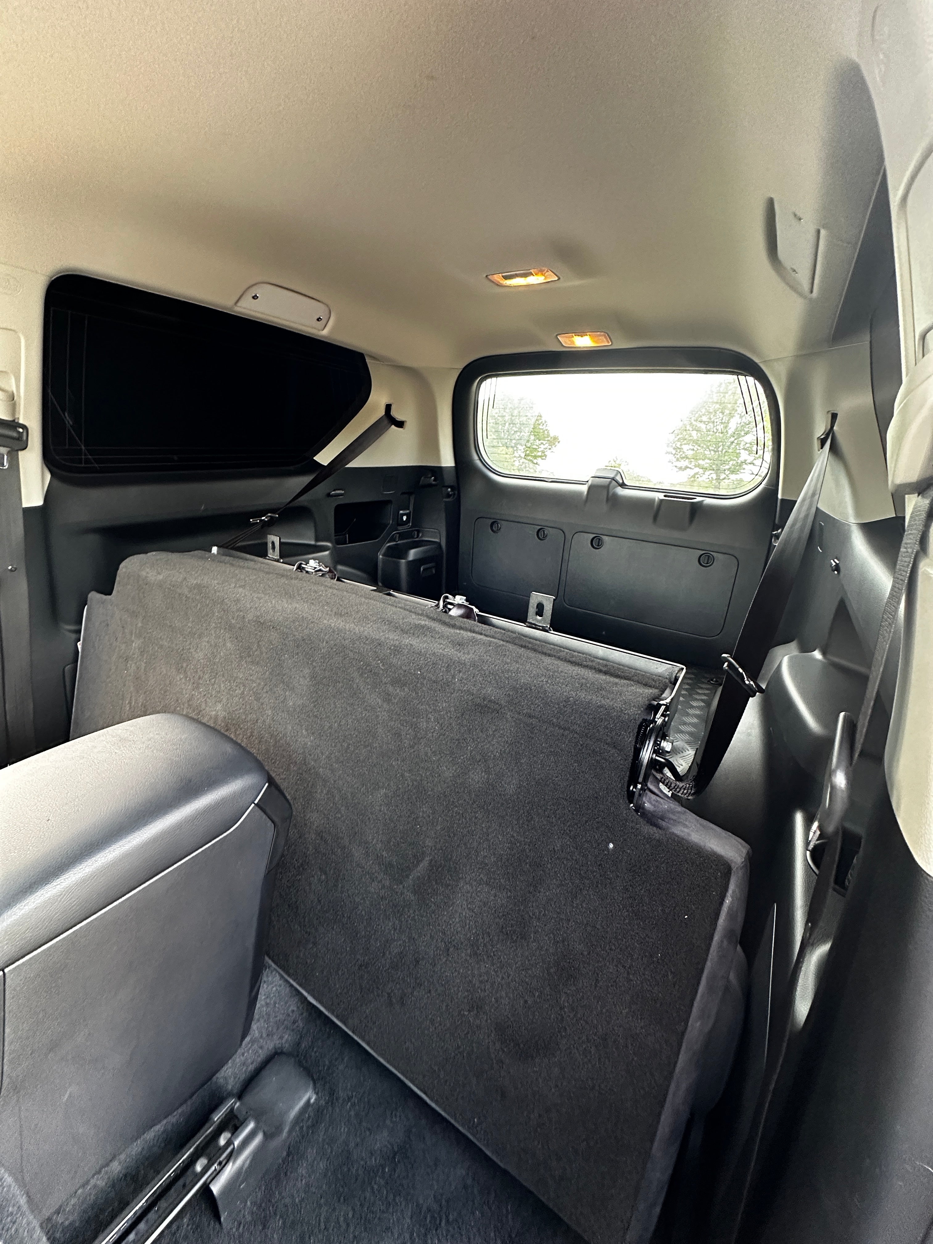 Toyota Land Cruiser Commercial SWB Rear Seat Conversion Kit