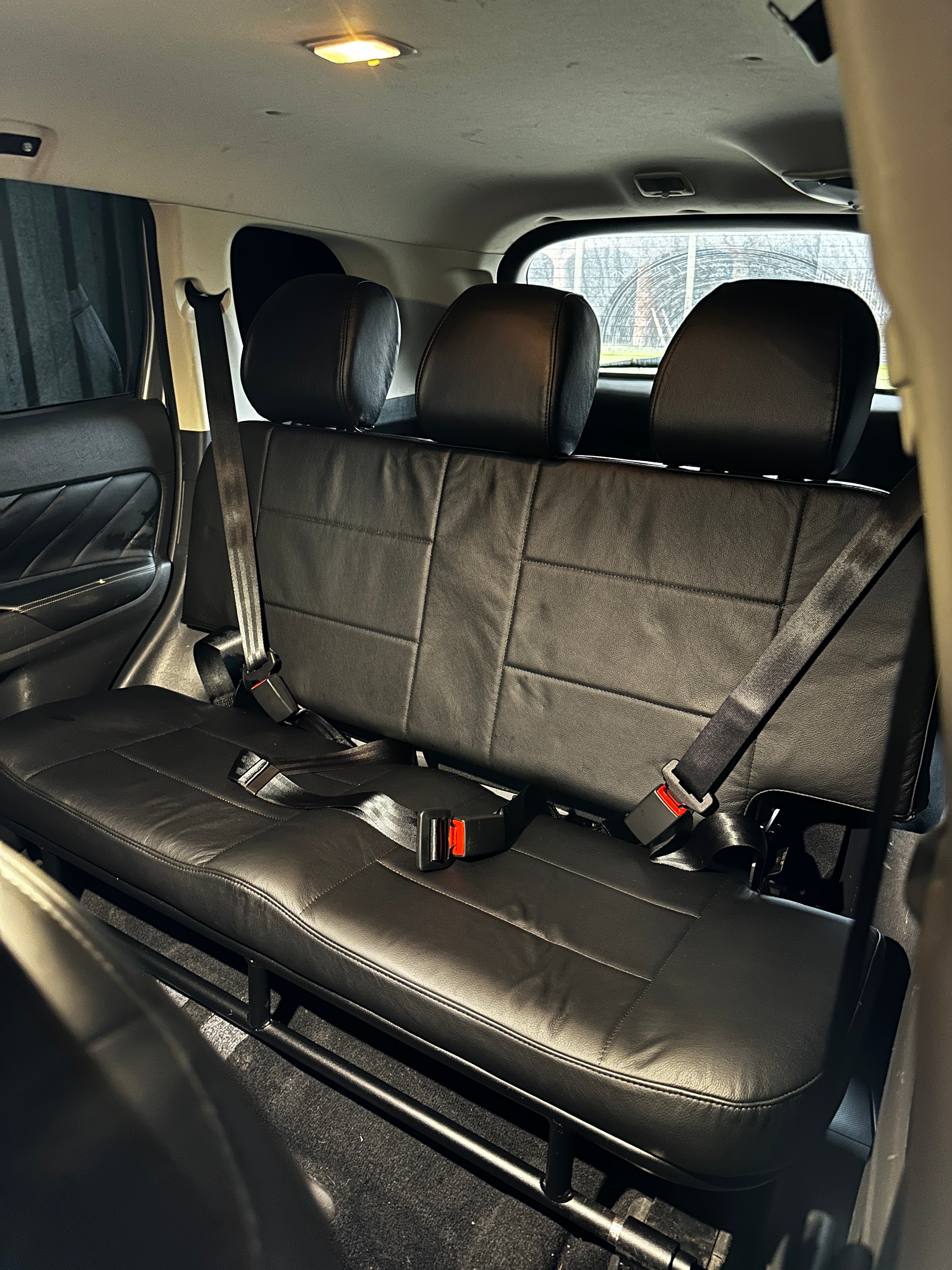 Mitsubishi Outlander PHEV Commercial Rear Seat Conversion