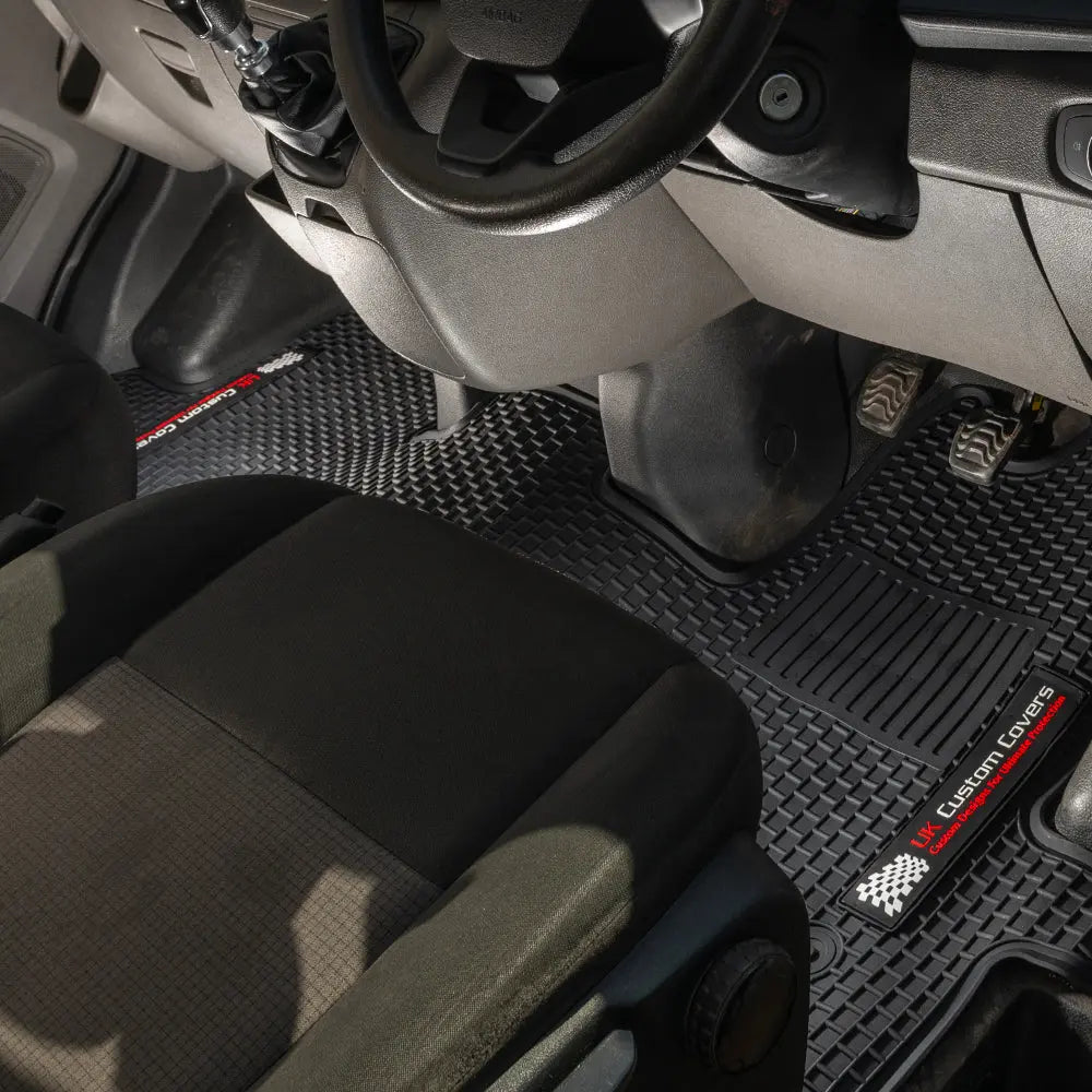 Ford Transit Van Rubber Floor Mats (2014+)