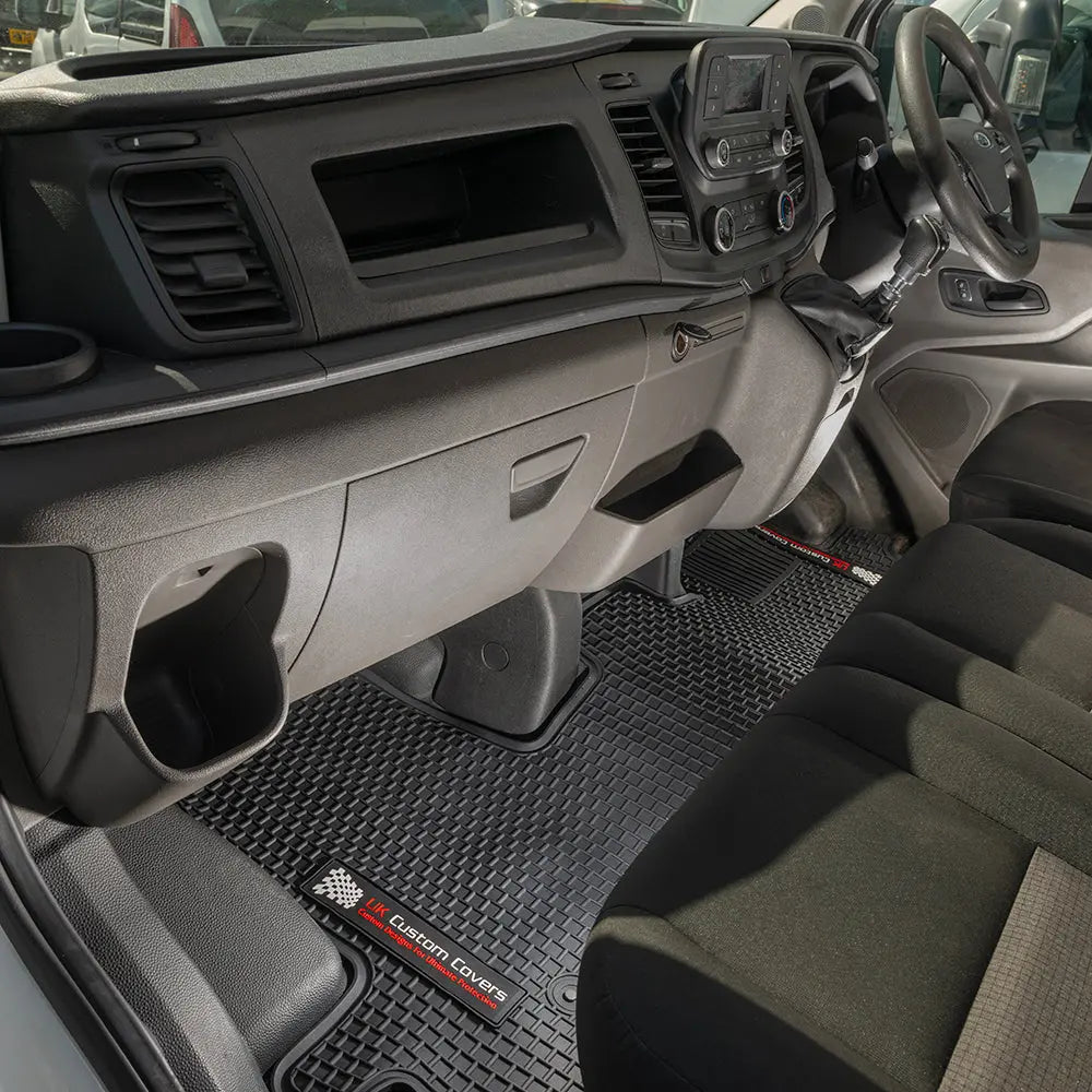 Ford Transit Van Rubber Floor Mats (2014+)