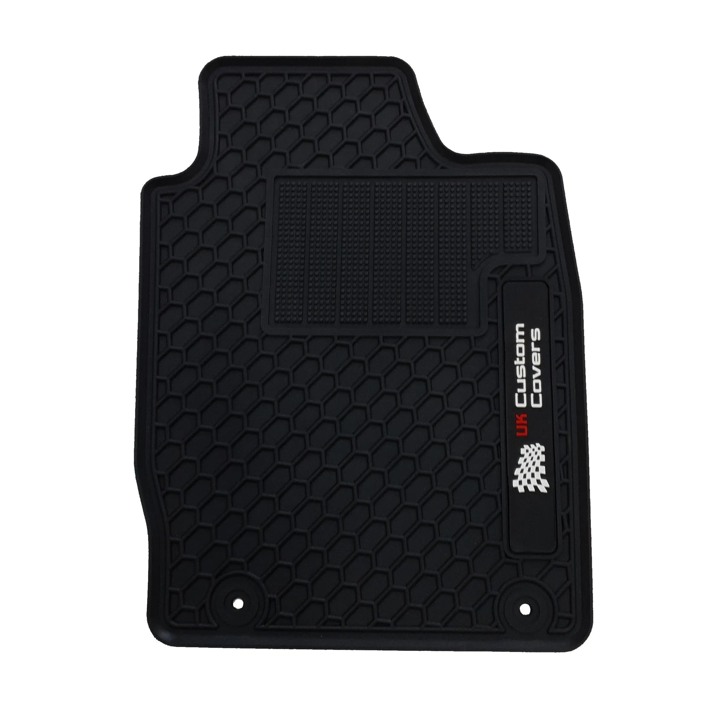 Fiat Fullback Rubber Floor Mats (Double Cab) (2017+)