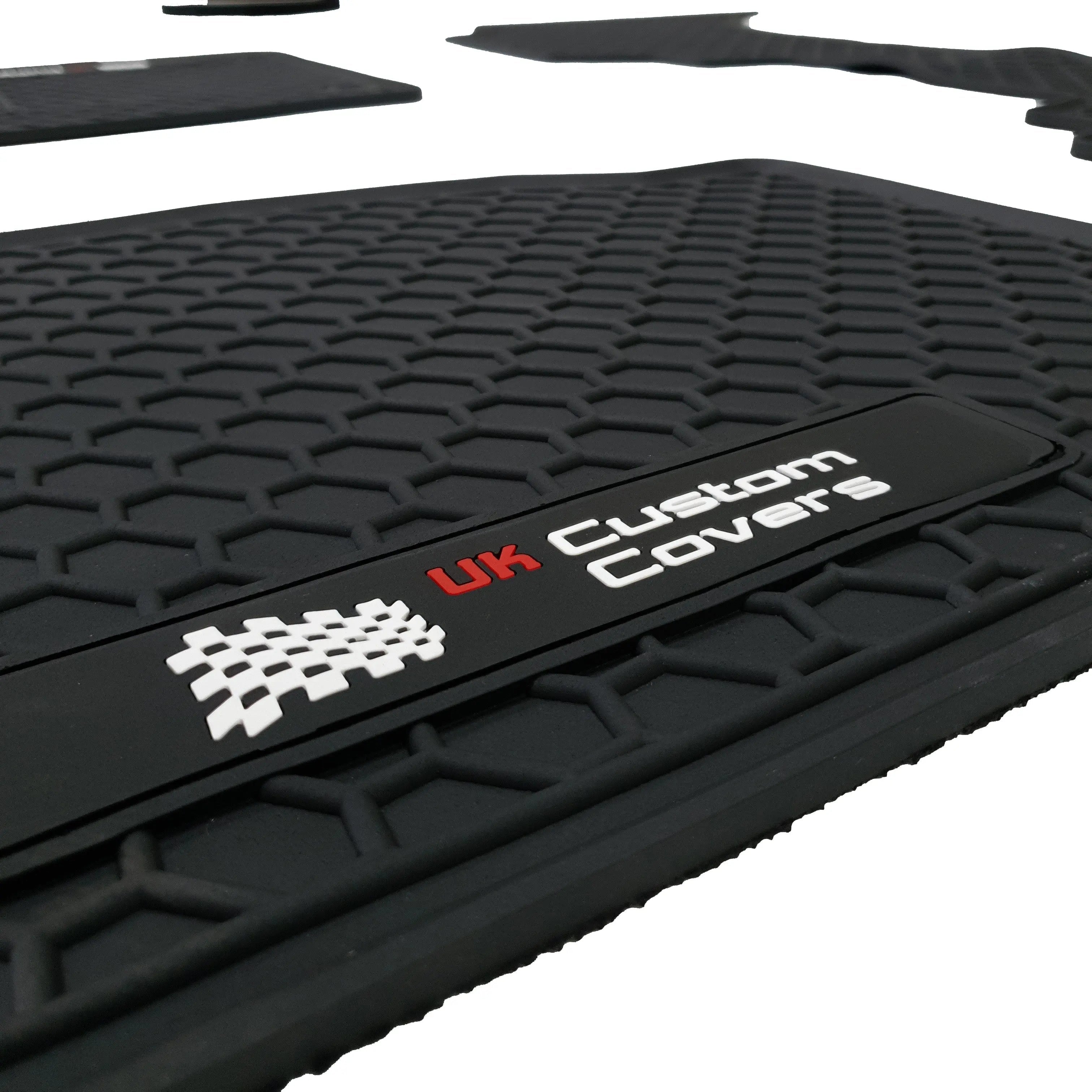 Fiat Fullback Rubber Floor Mats (Double Cab) (2017+)