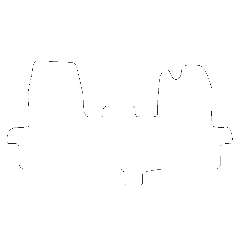 Ford Transit Custom Rubber Floor Mats (2013-2023)