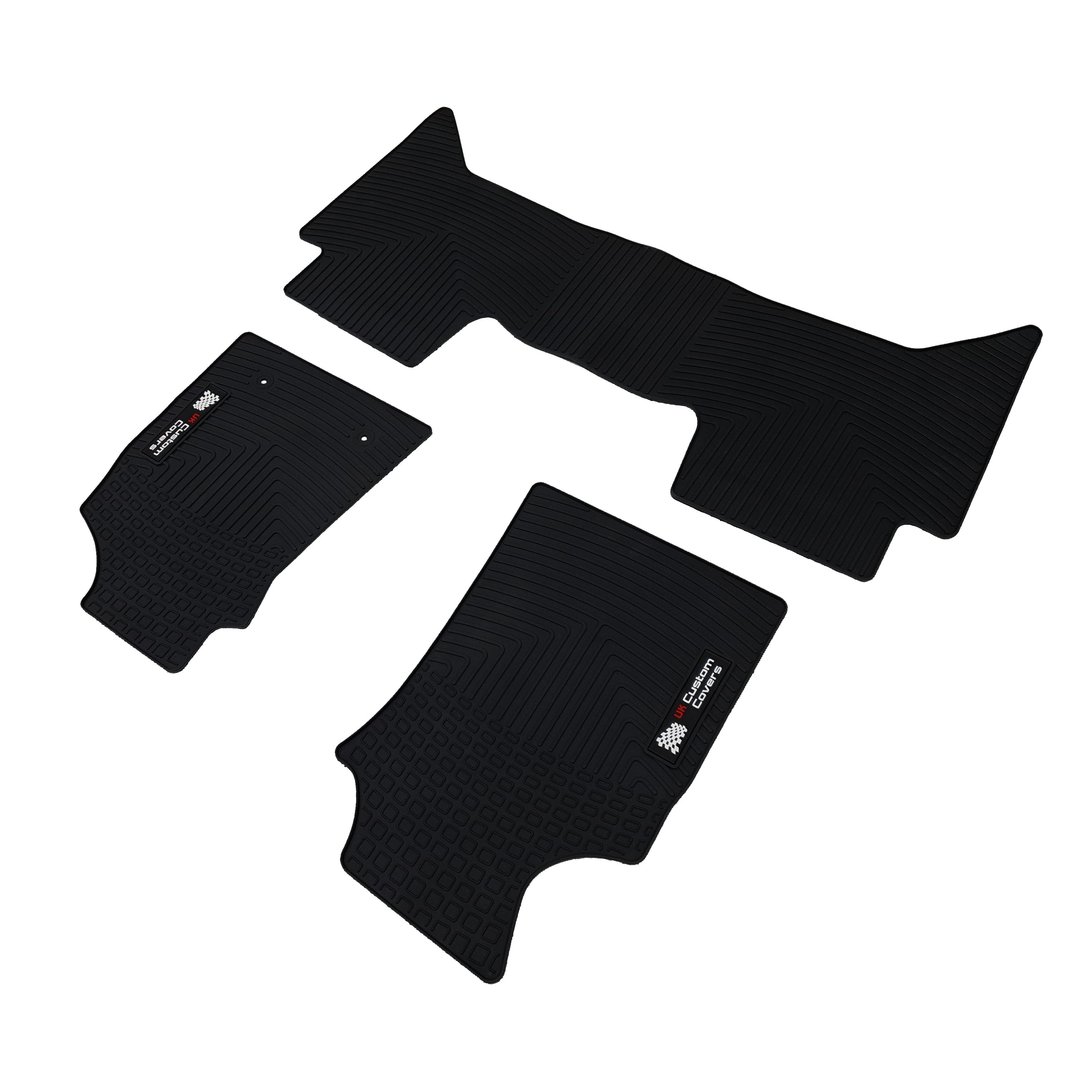 Toyota Hilux Rubber Floor Mats (2011+)