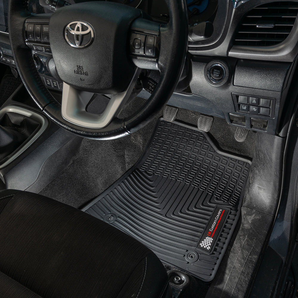 Toyota Hilux Rubber Floor Mats (2011+)