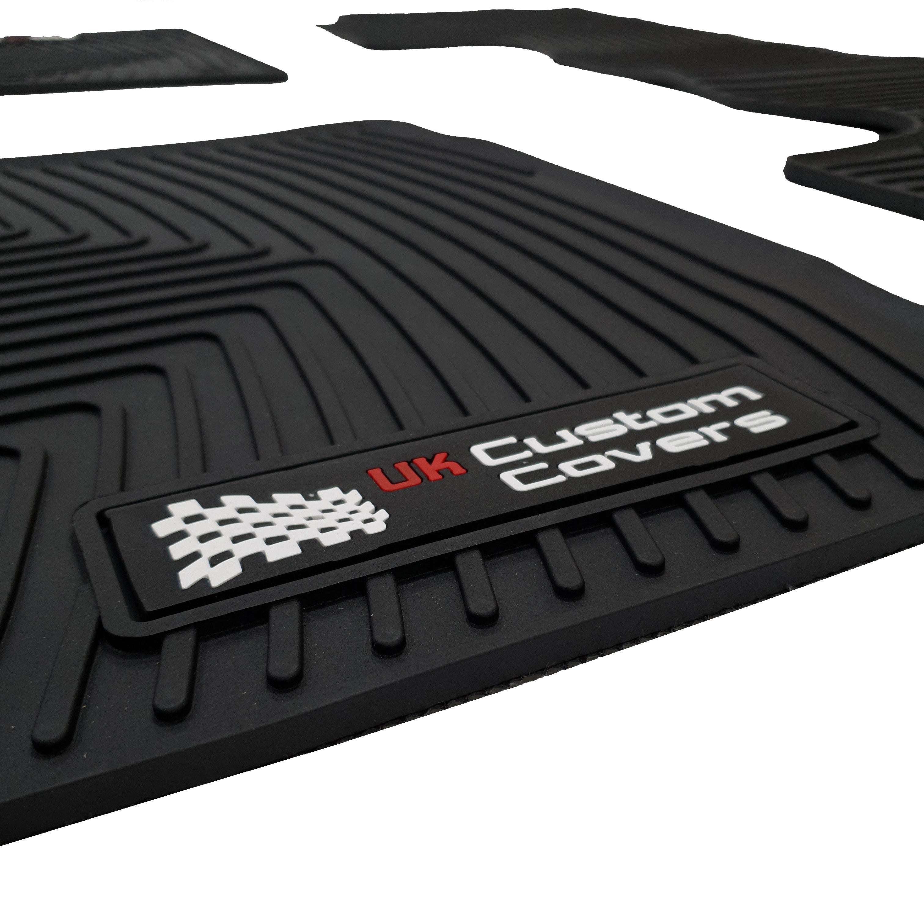 Toyota Hilux Rubber Floor Mats (2011+)