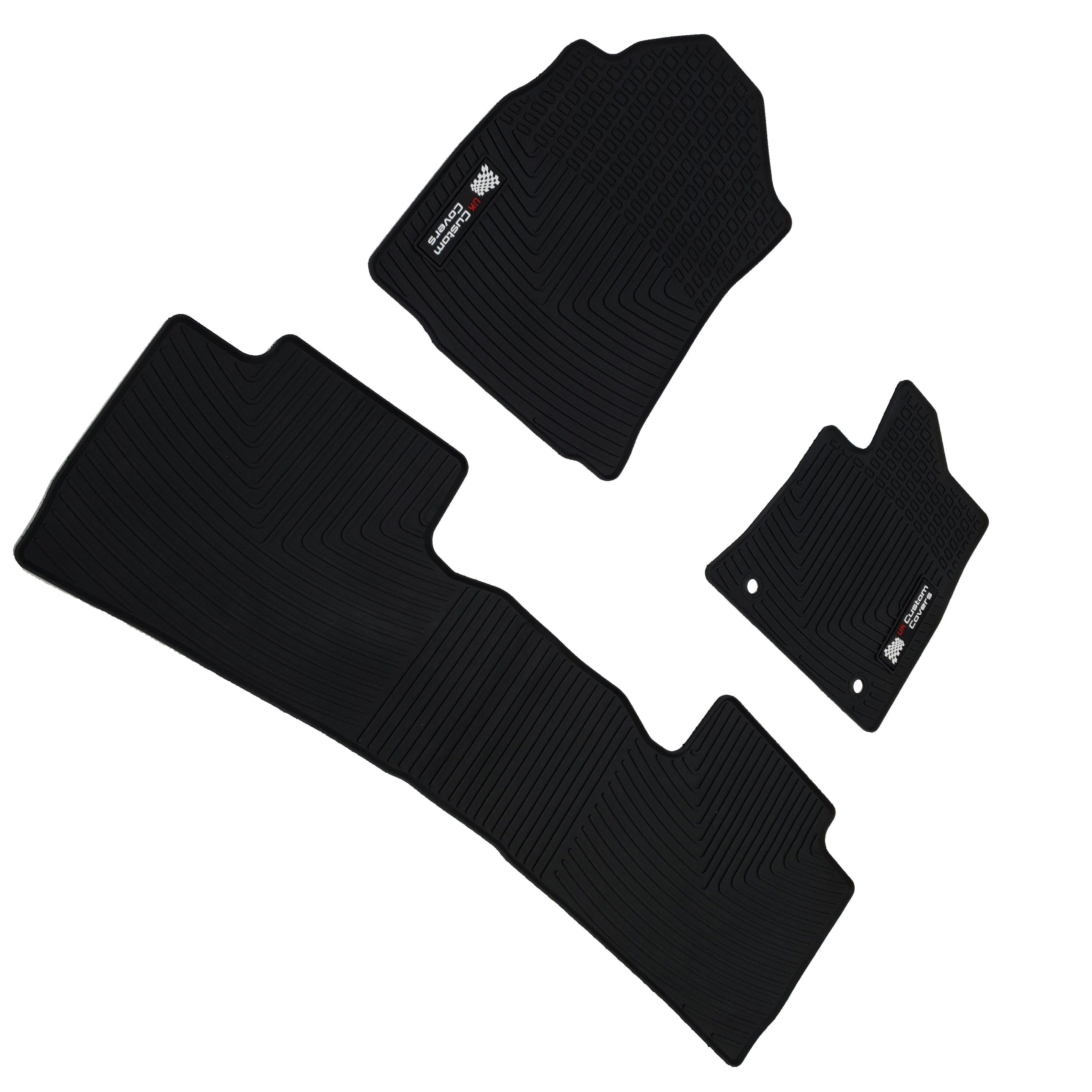 Toyota Hilux Rubber Floor Mats (2011+)