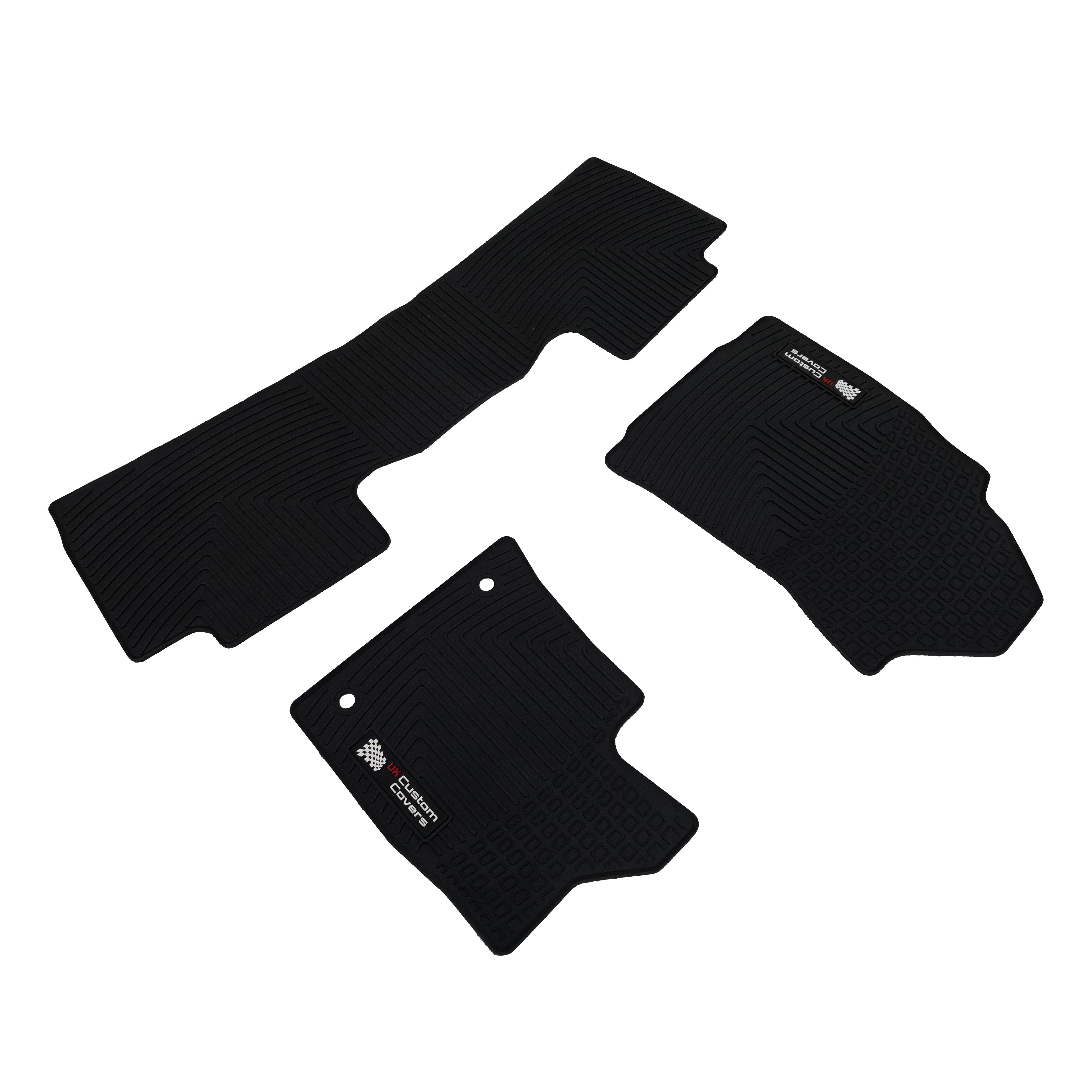 Toyota Hilux Rubber Floor Mats (2011+)