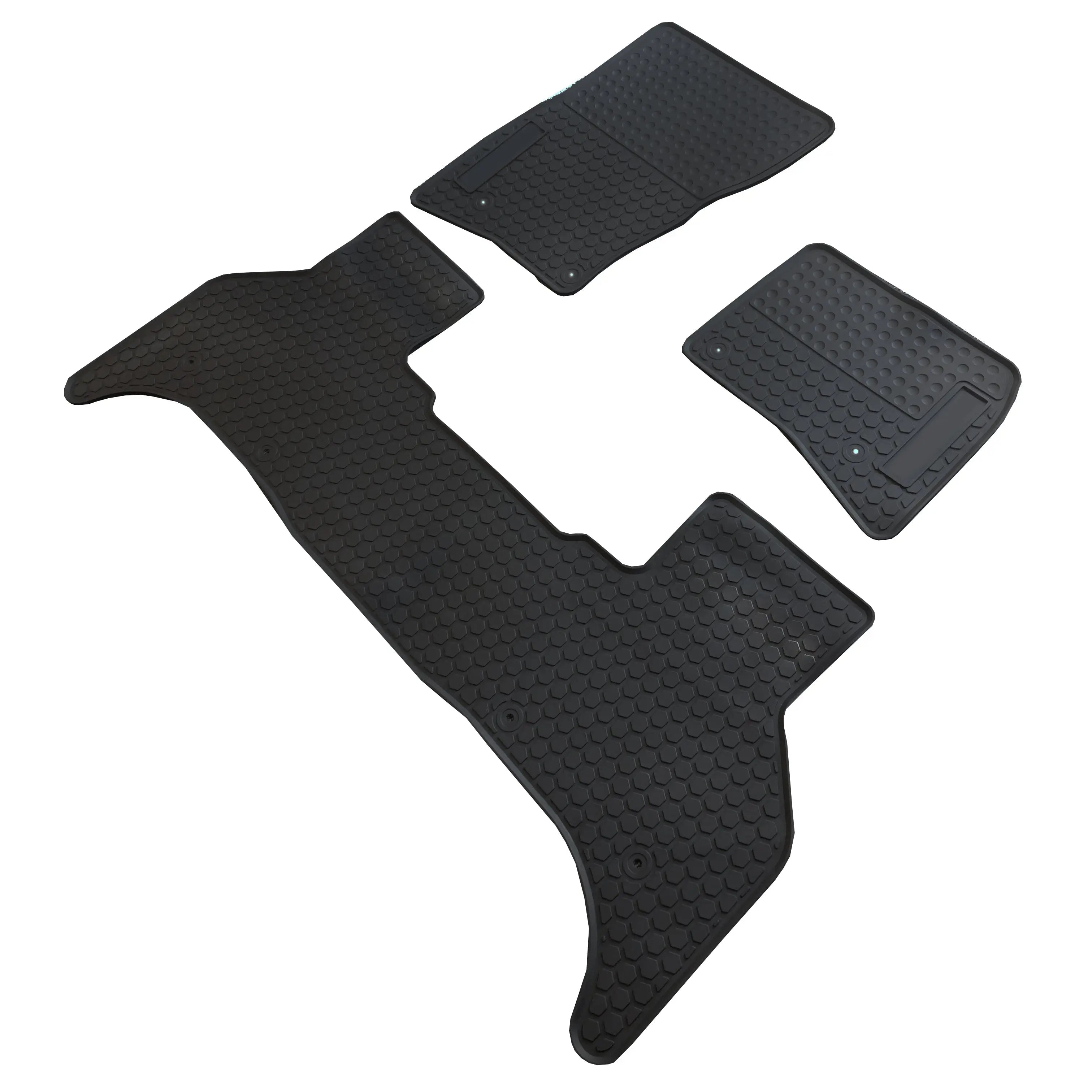 Fits Land Rover Defender 110 Rubber Floor Mats (2020+)