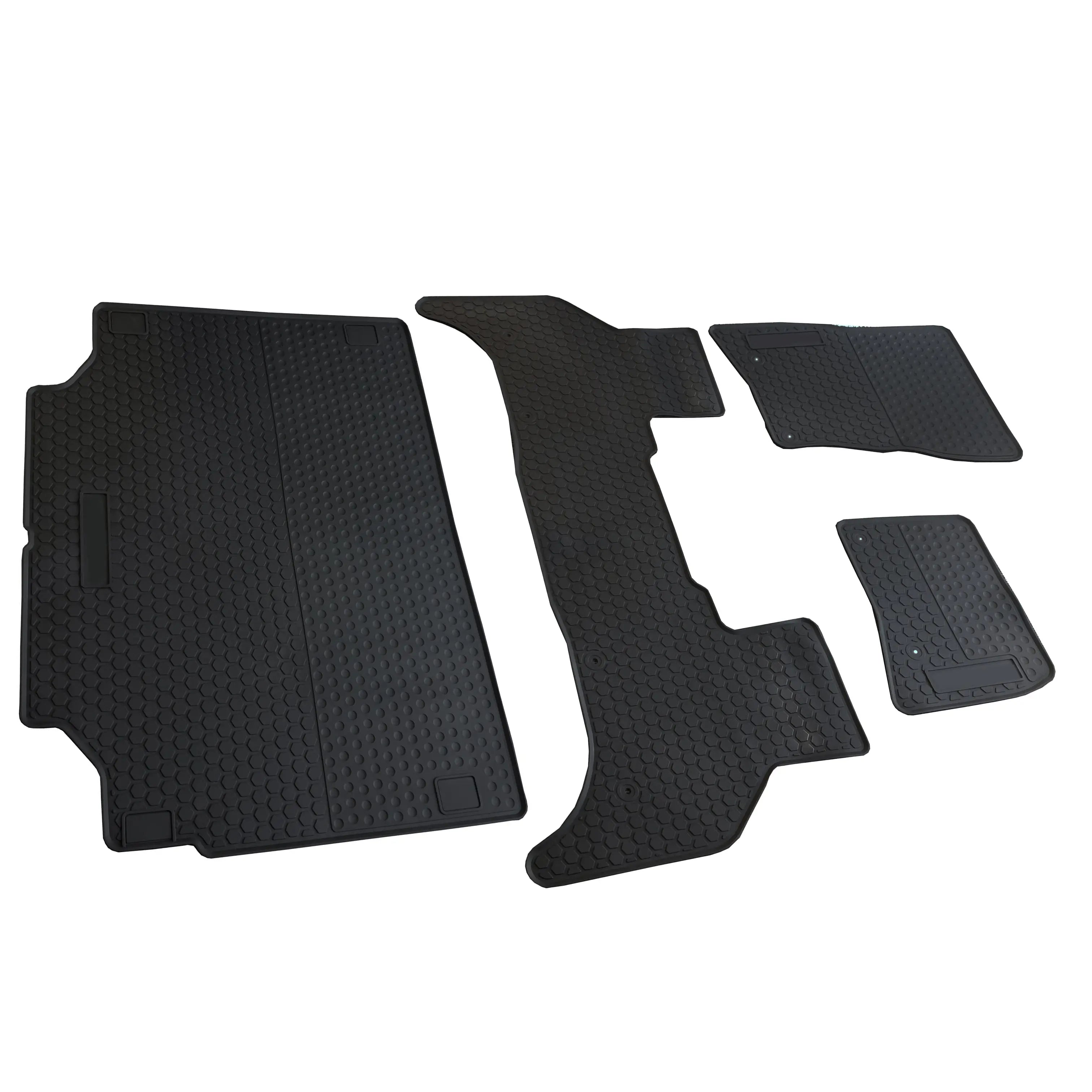 Fits Land Rover Defender 110 Rubber Floor Mats (2020+)
