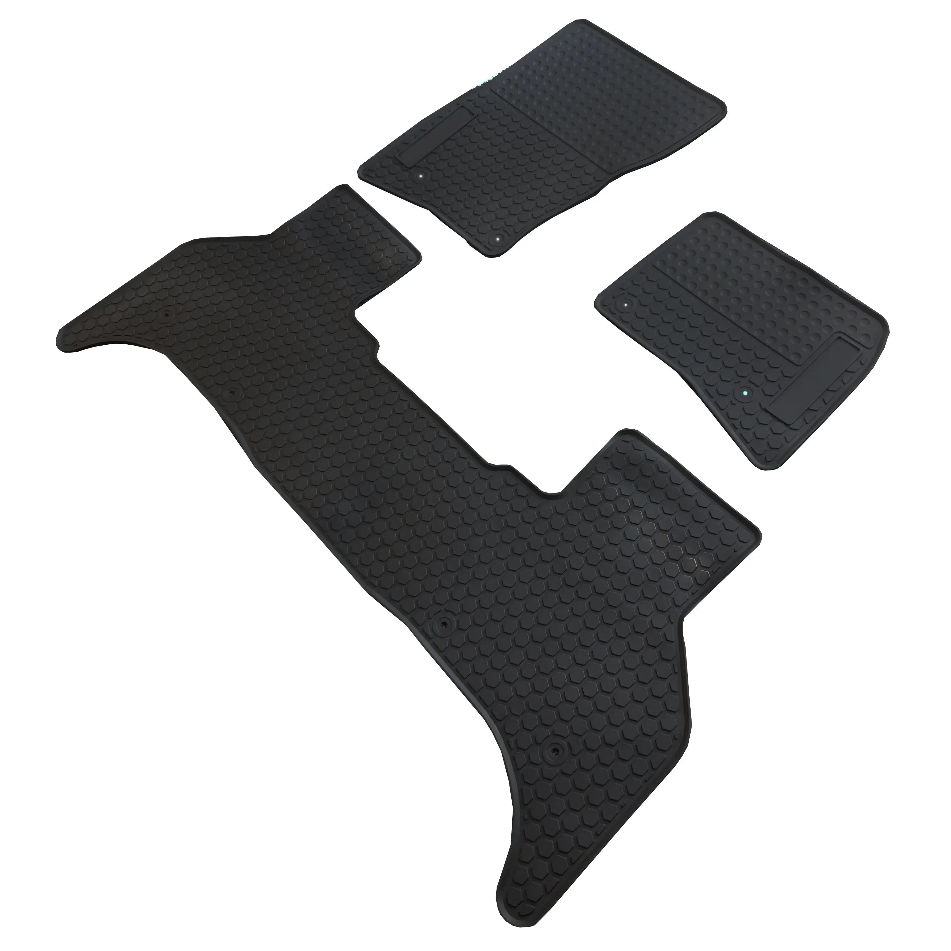 Fits Land Rover Defender 110 Rubber Floor Mats (2020+)