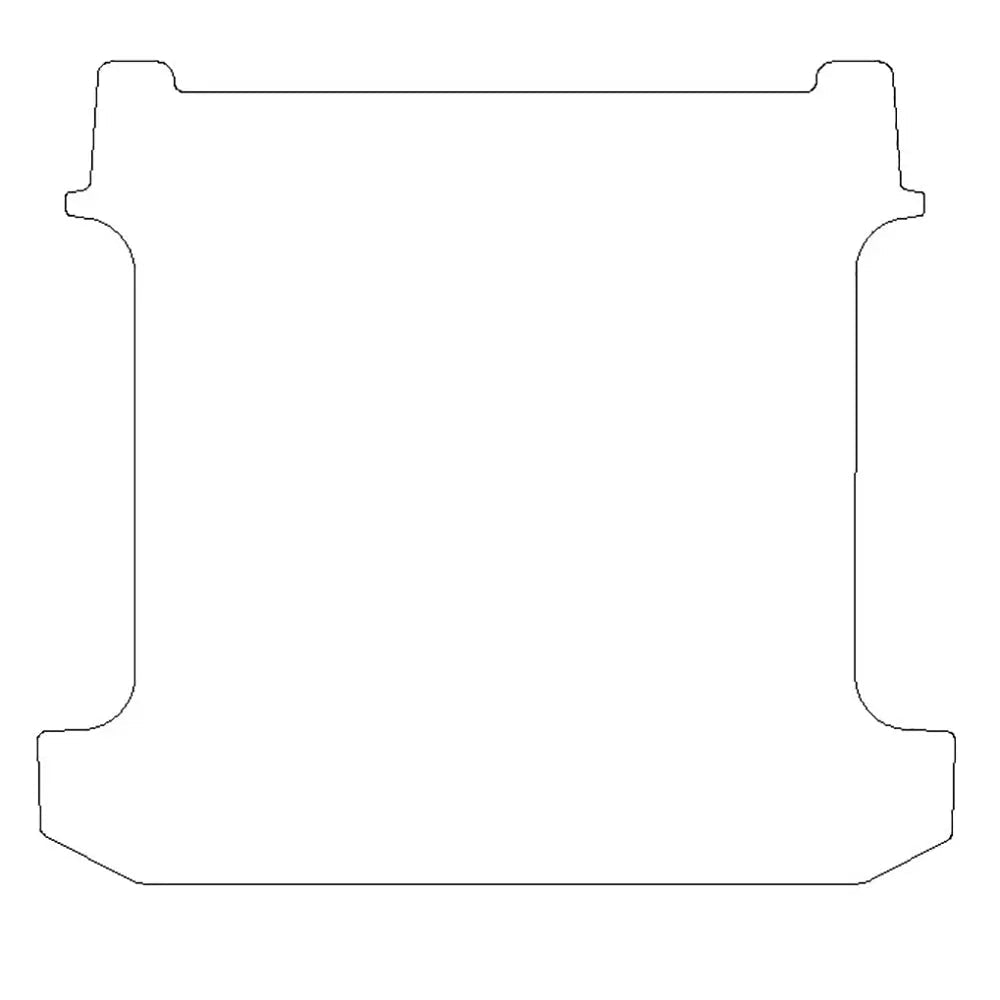 Ford Transit Custom Rubber Floor Mats (Crew Cab/SWB/Rear) (2013-2023)