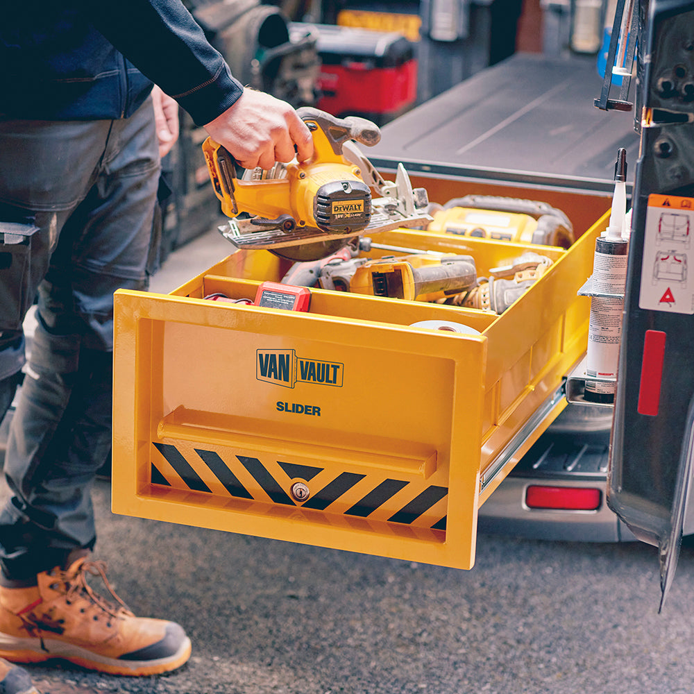 Van Vault Slider Secure Tool Storage Drawer 52.5kg