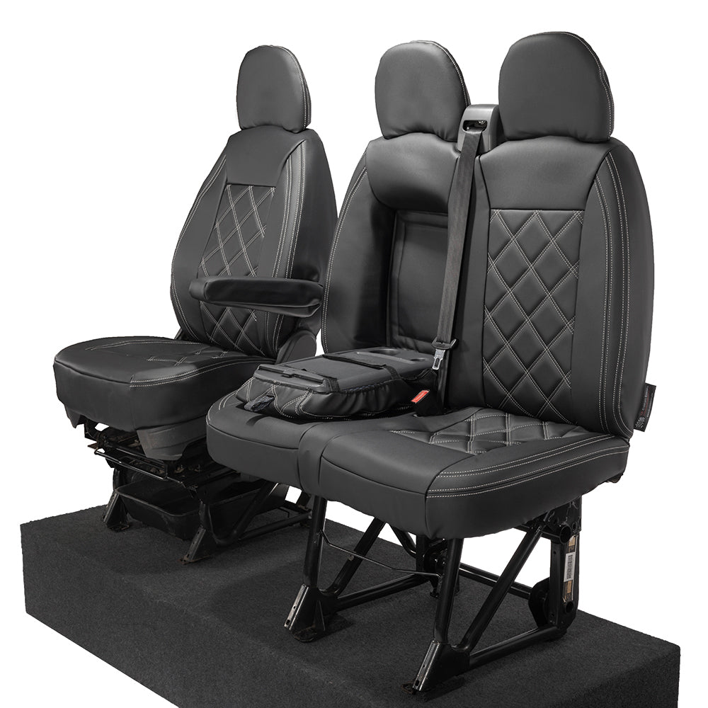 Fiat Ducato Tailored Leatherette Front Seat Covers (2006-2022)