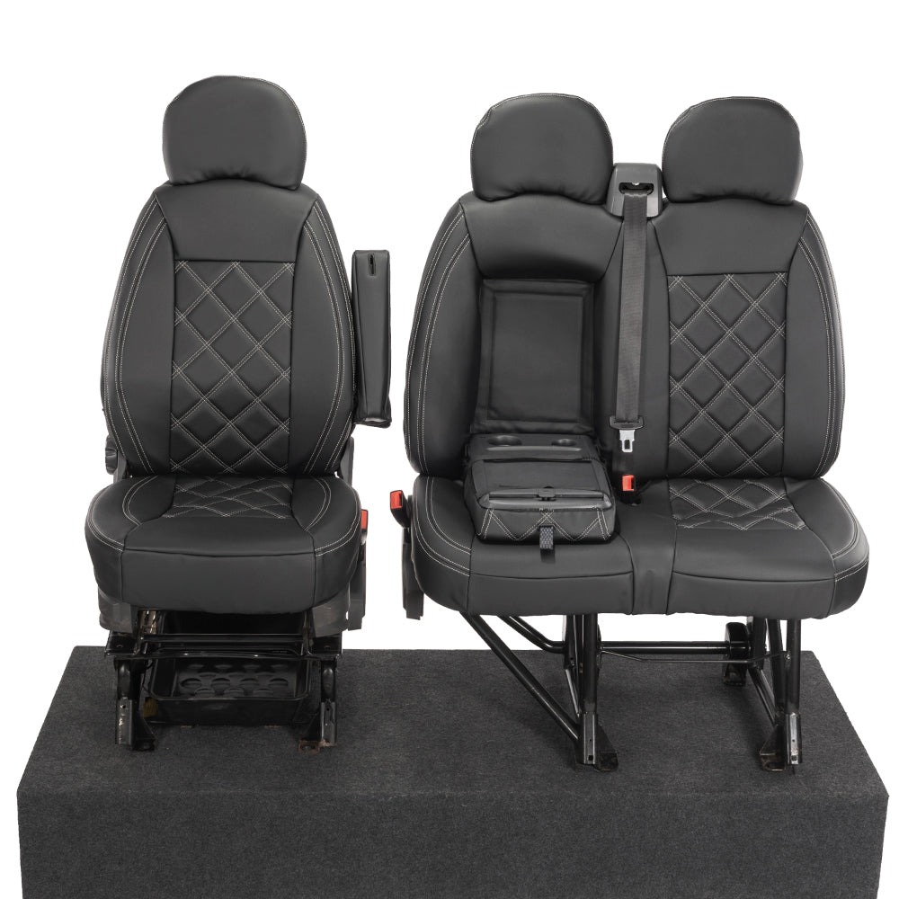 Fiat Ducato Tailored Leatherette Front Seat Covers (2006-2022)