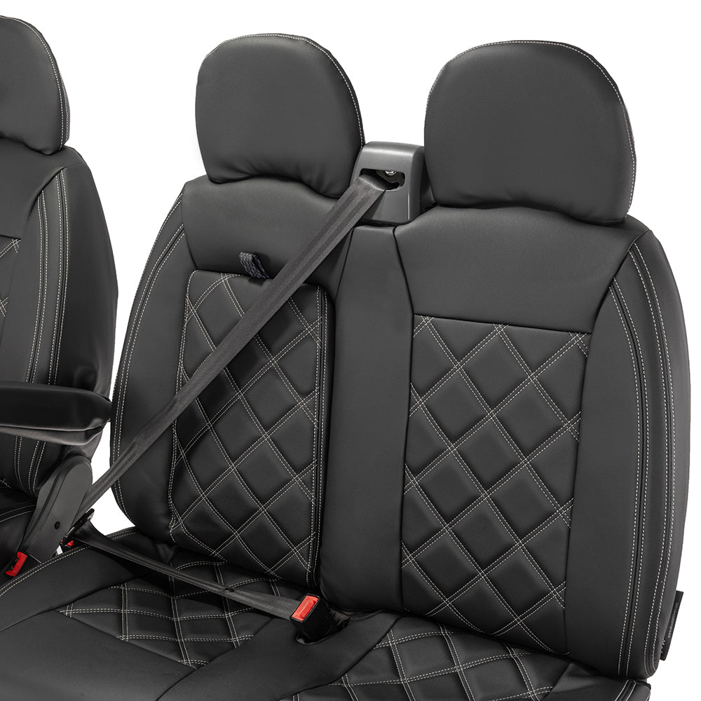 Fiat Ducato Tailored Leatherette Front Seat Covers (2006-2022)