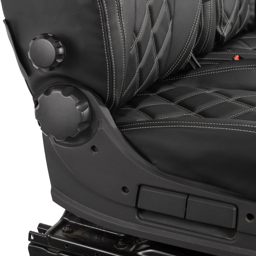 Peugeot Boxer Tailored Leatherette Front Seat Covers (2006-2022)