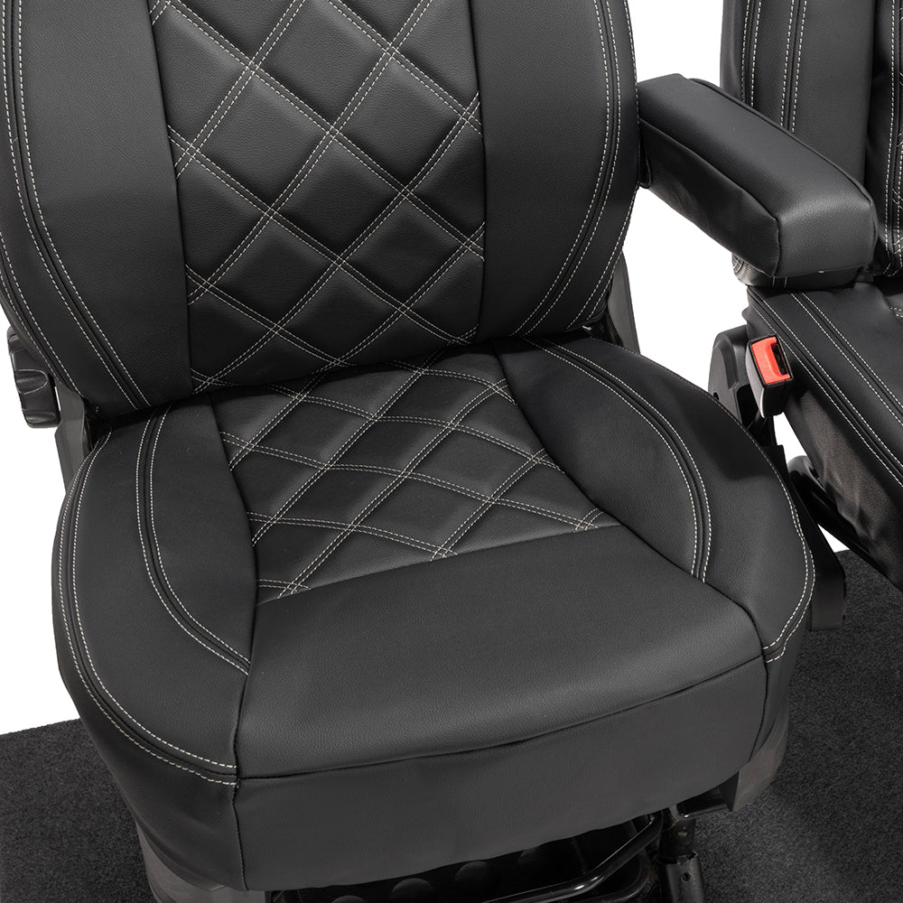 Fiat Ducato Tailored Leatherette Front Seat Covers (2006-2022)