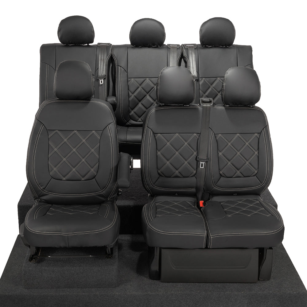 Renault Trafic Tailored Leatherette Seat Covers 2014+