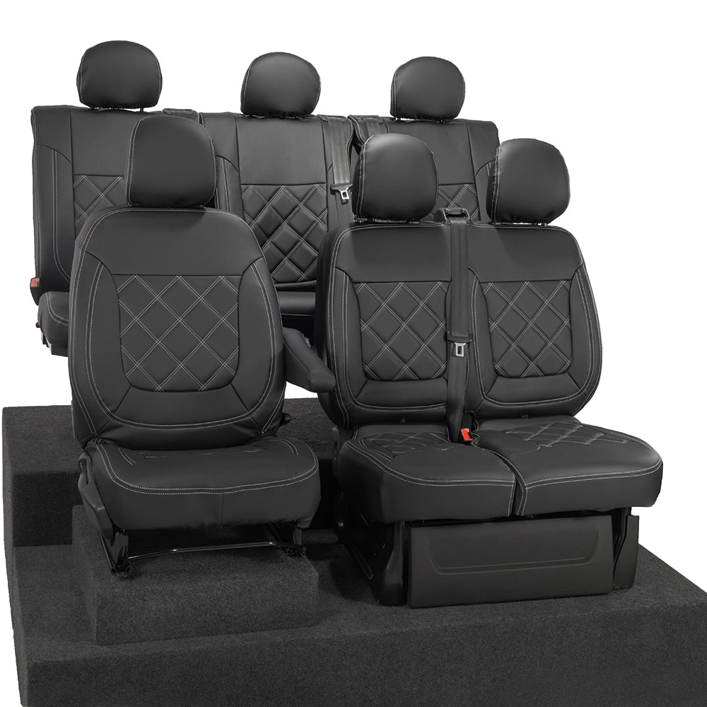 Renault Trafic Tailored Leatherette Seat Covers 2014+