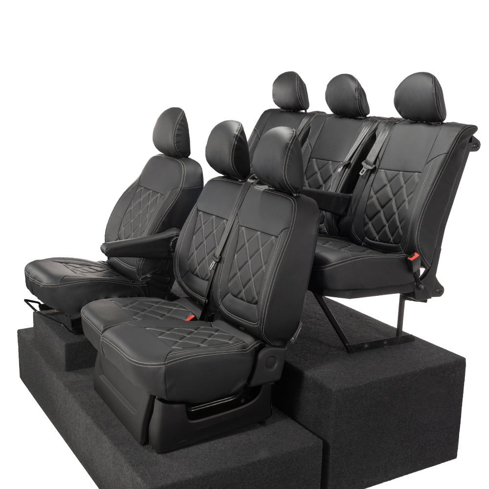 Renault Trafic Tailored Leatherette Seat Covers 2014+