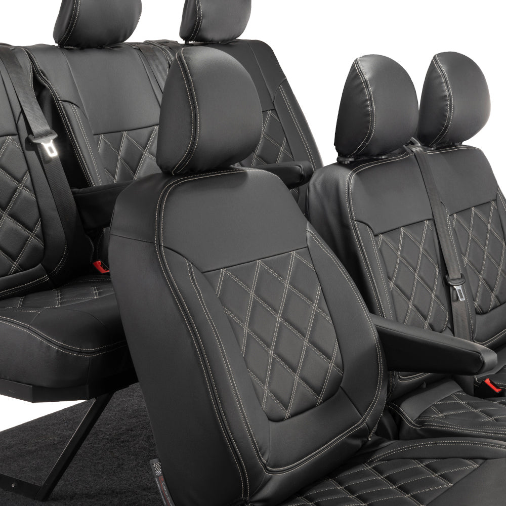 Renault Trafic Tailored Leatherette Seat Covers 2014+
