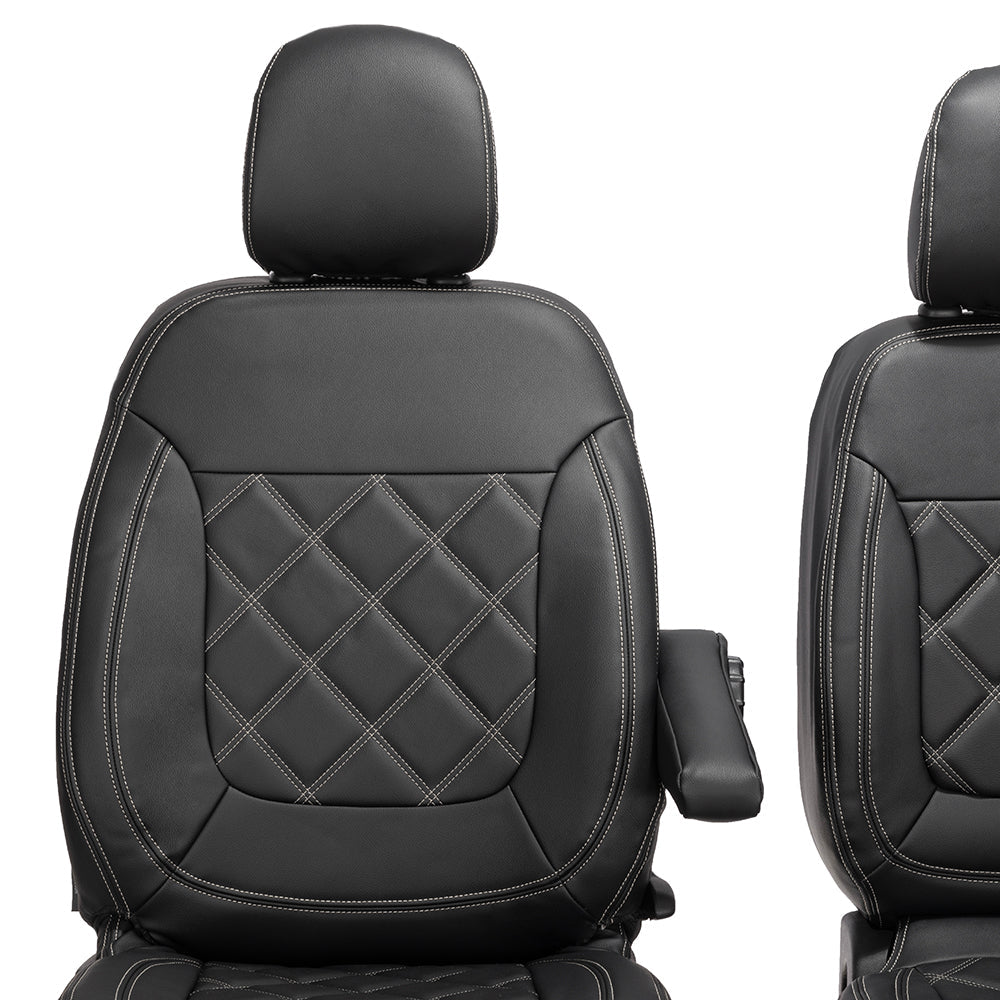 Vauxhall Vivaro Tailored Leatherette Seat Covers 2014+