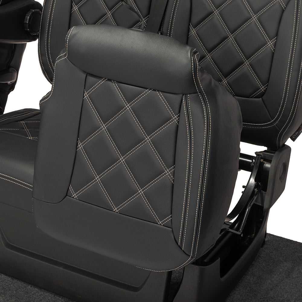 Vauxhall Vivaro Tailored Leatherette Seat Covers 2014+