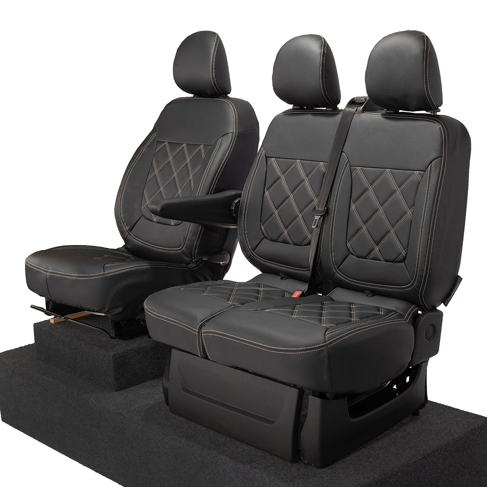 Vauxhall Vivaro Tailored Leatherette Seat Covers 2014+