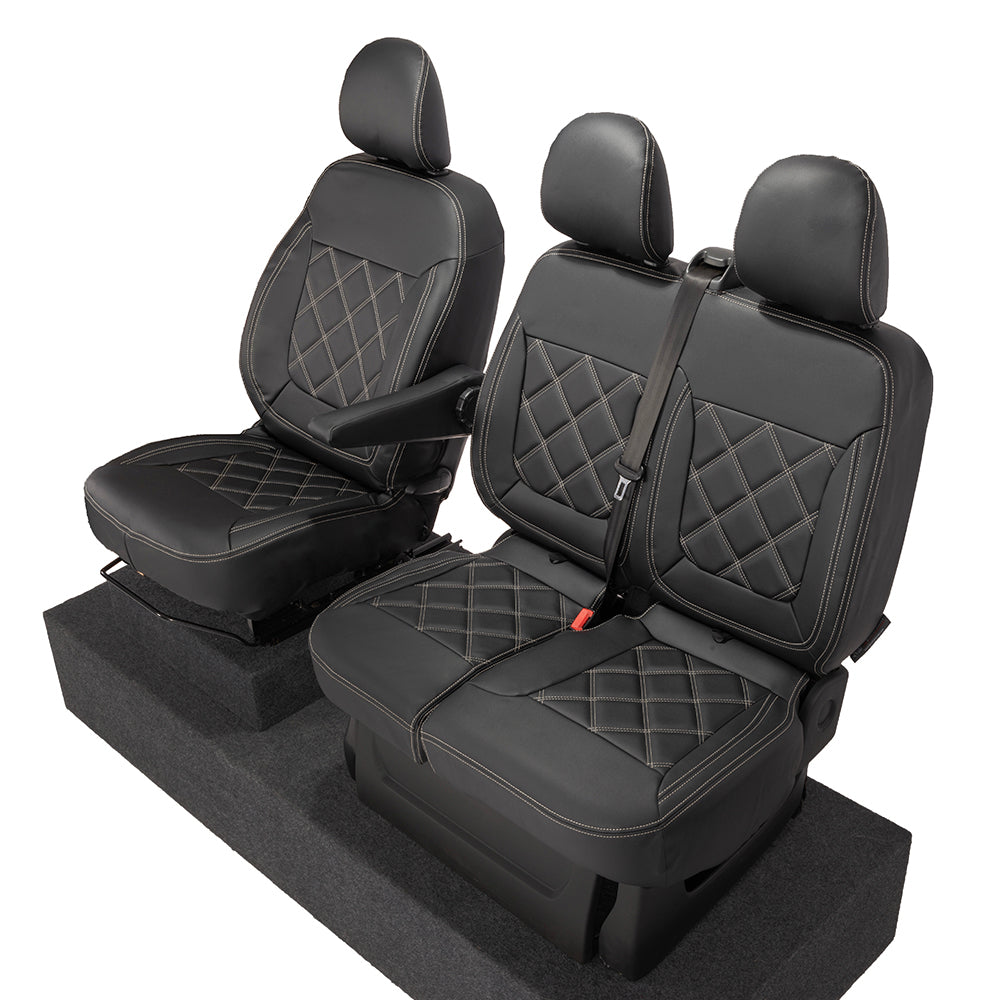 Vauxhall Vivaro Tailored Leatherette Seat Covers 2014+