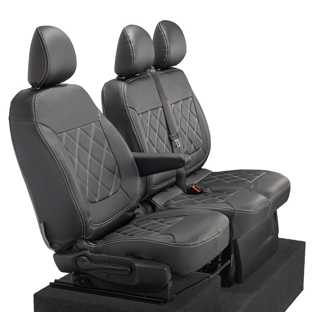 Vauxhall Vivaro Tailored Leatherette Seat Covers 2014+
