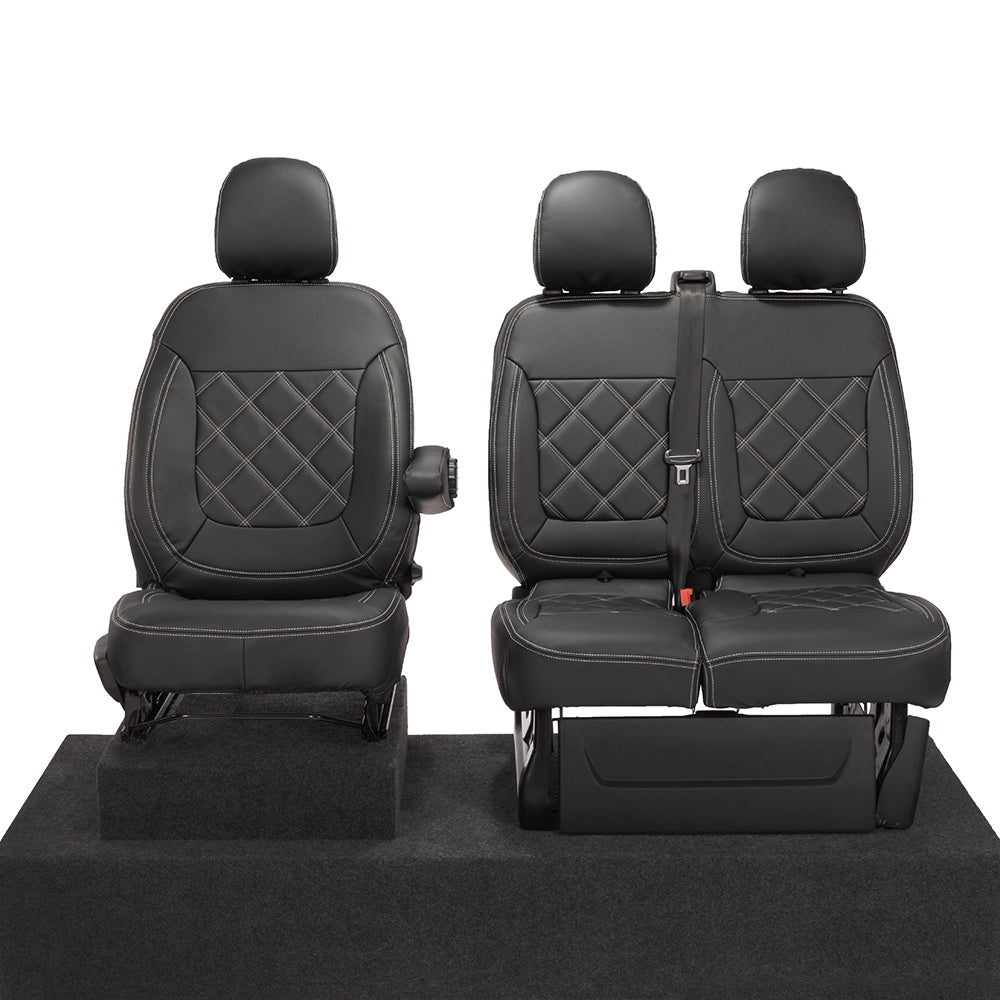 Vauxhall Vivaro Tailored Leatherette Seat Covers 2014+